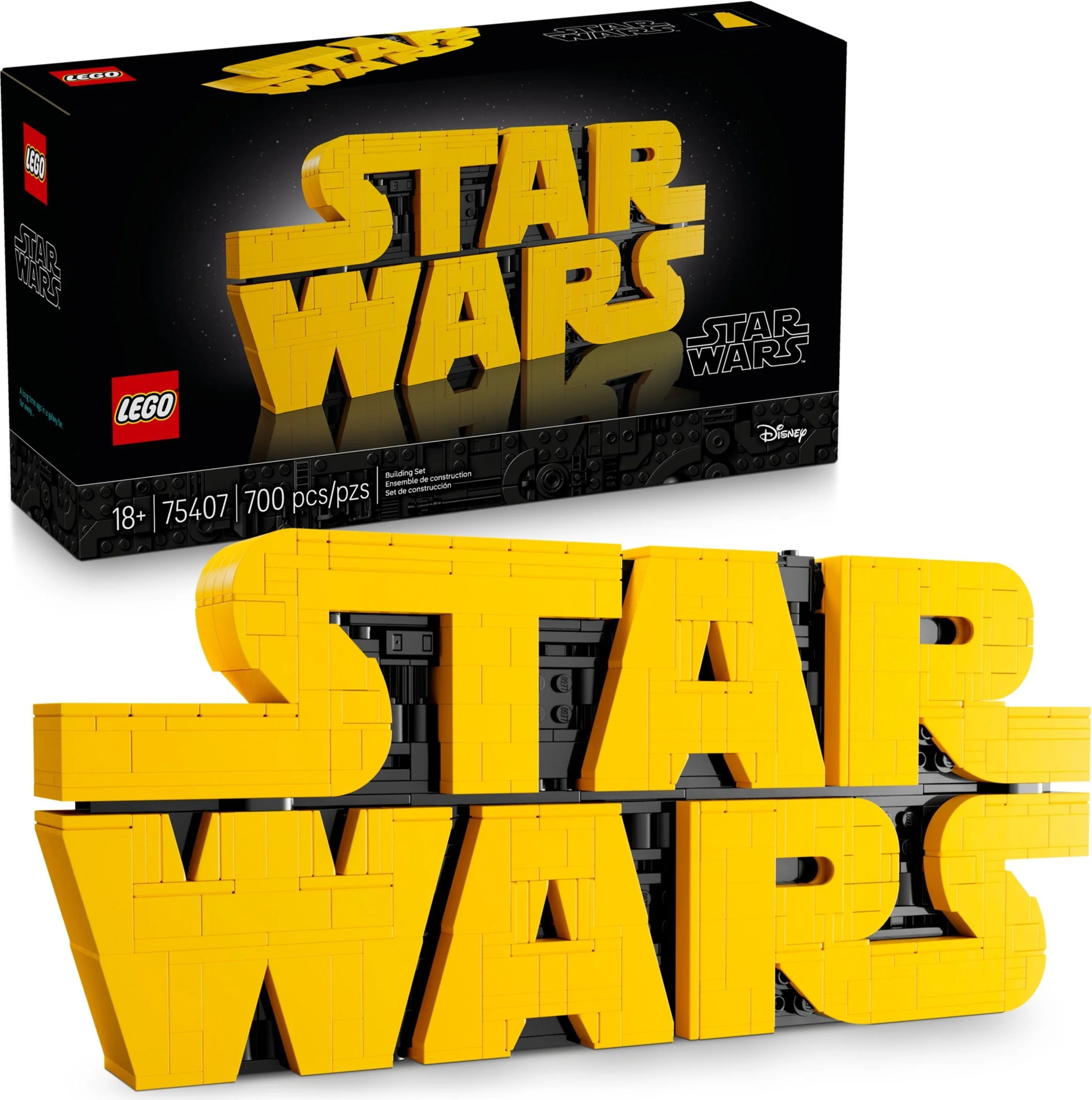 Brick-Built Star Wars™ Logo - Image 3