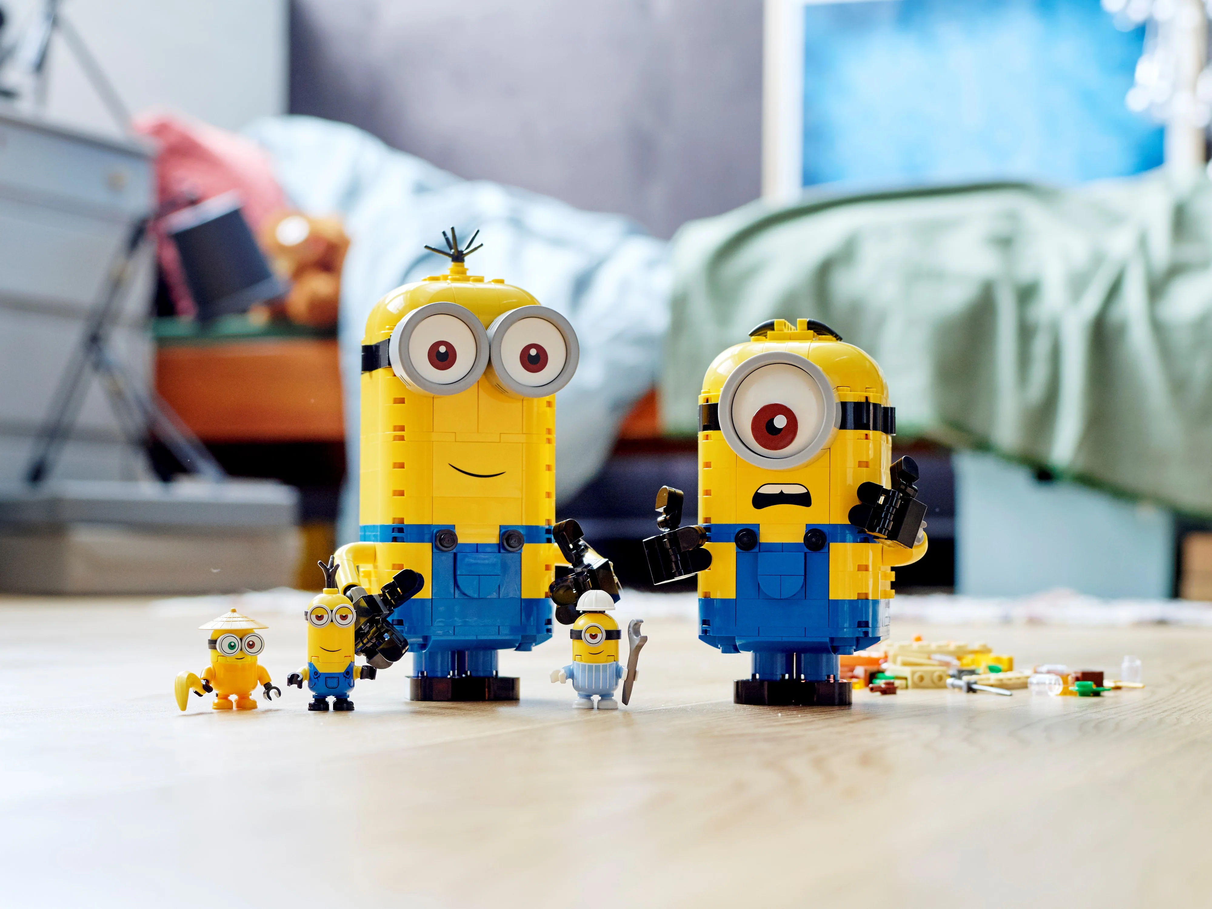 Brick-built Minions and their Lair - Image 12