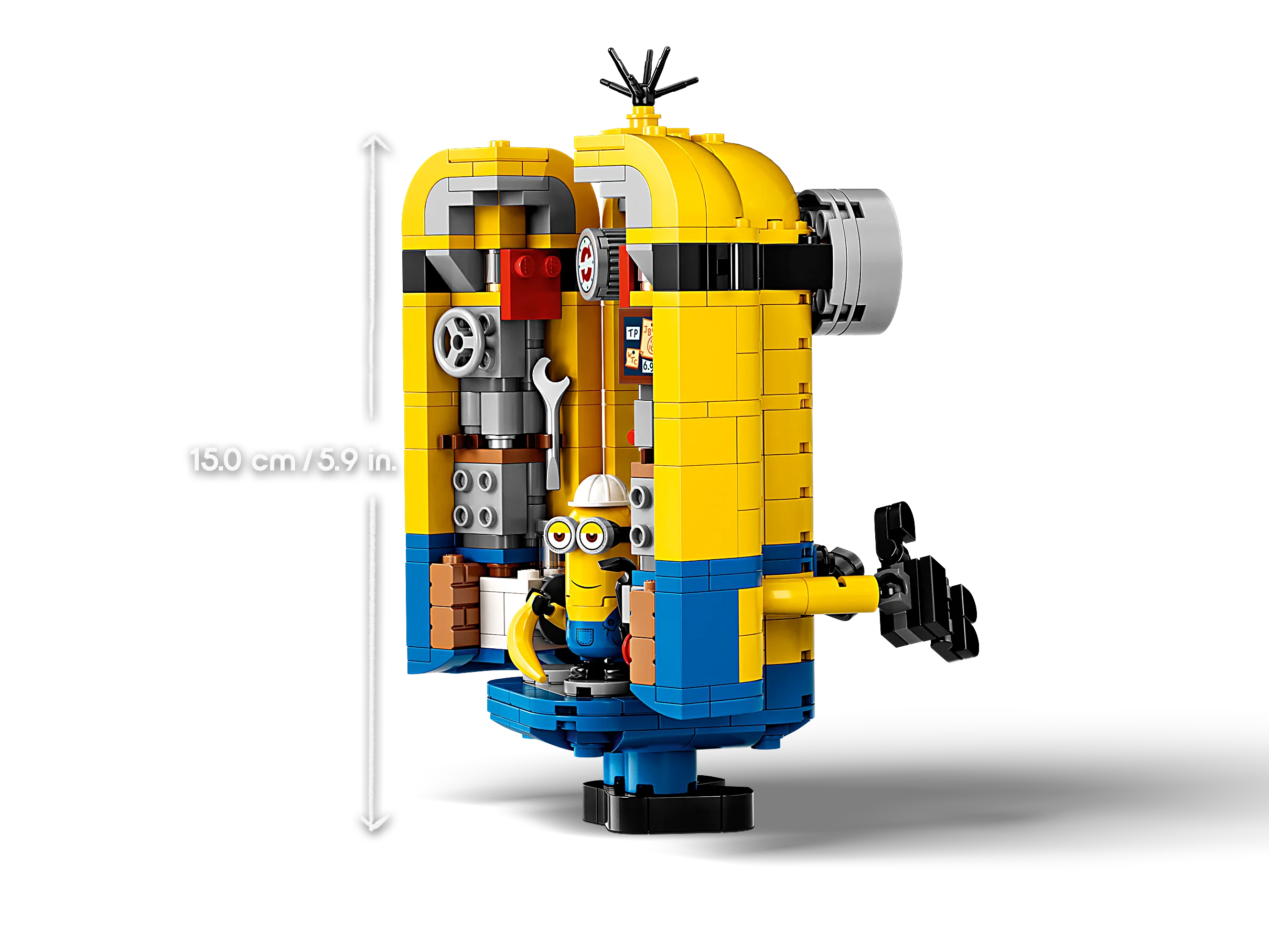 Brick-built Minions and their Lair - Image 4