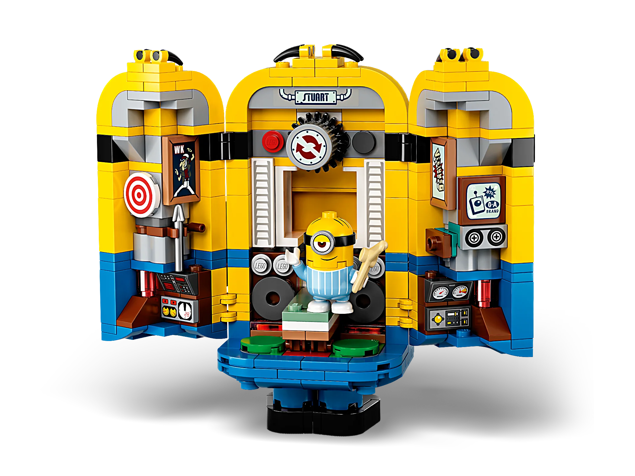Brick-built Minions and their Lair - Image 7