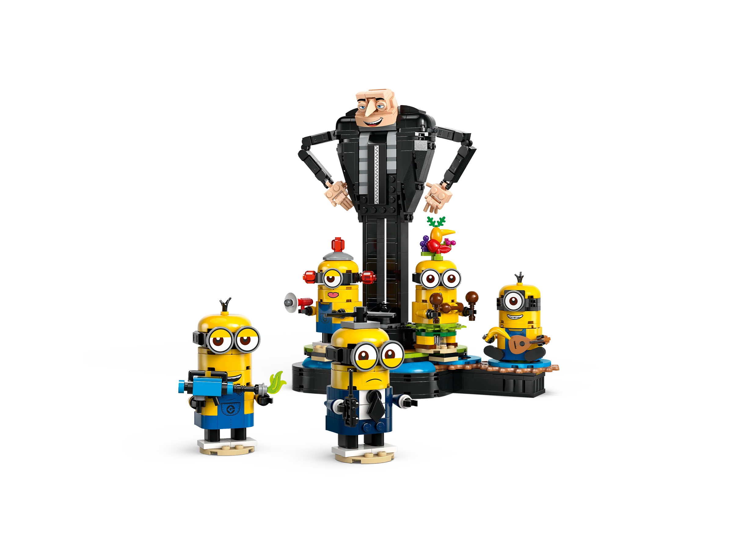 Brick-Built Gru and Minions - Image 3