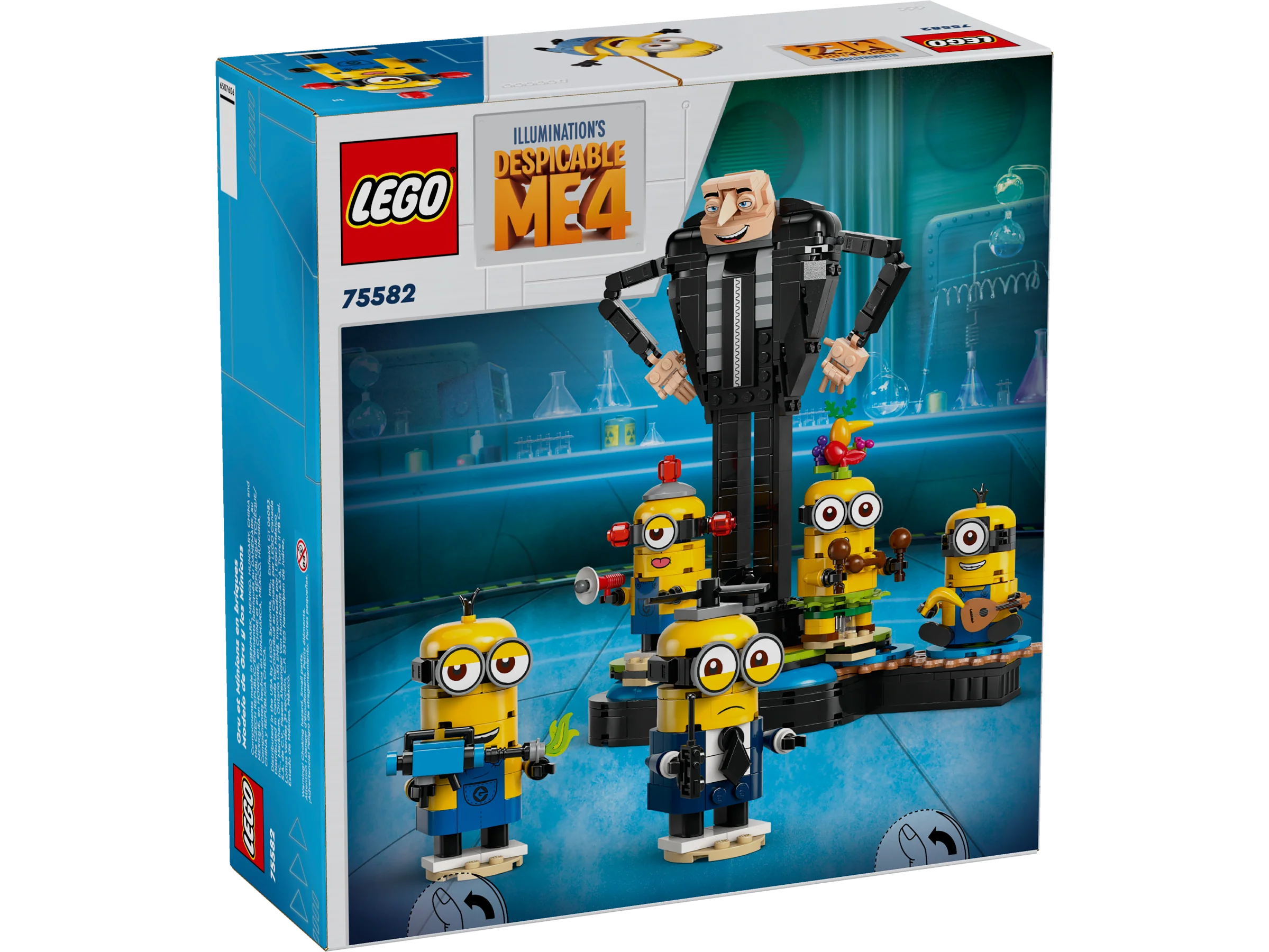 Brick-Built Gru and Minions - Image 4