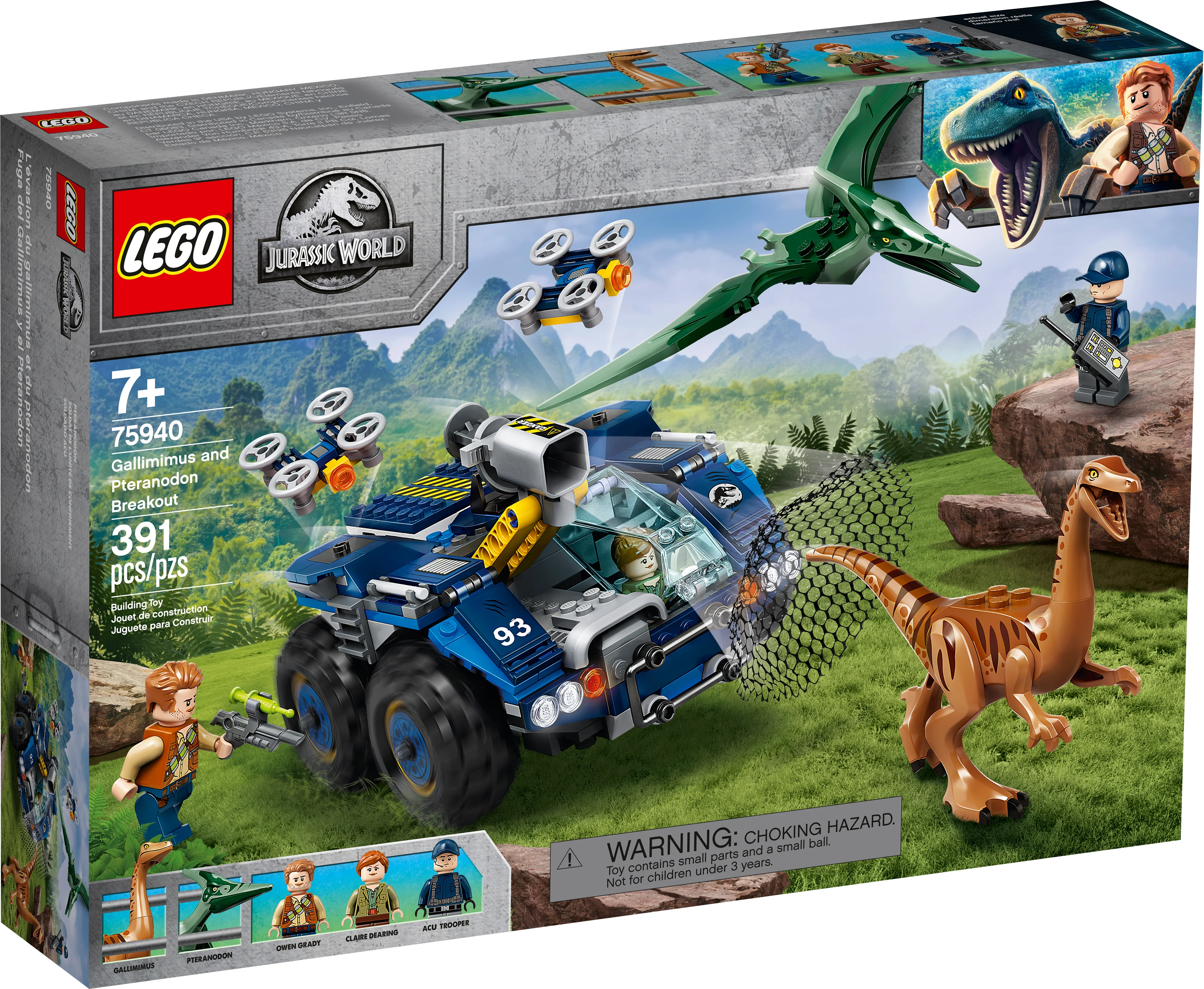 Gallimimus and Pteranodon Breakout - Image 2
