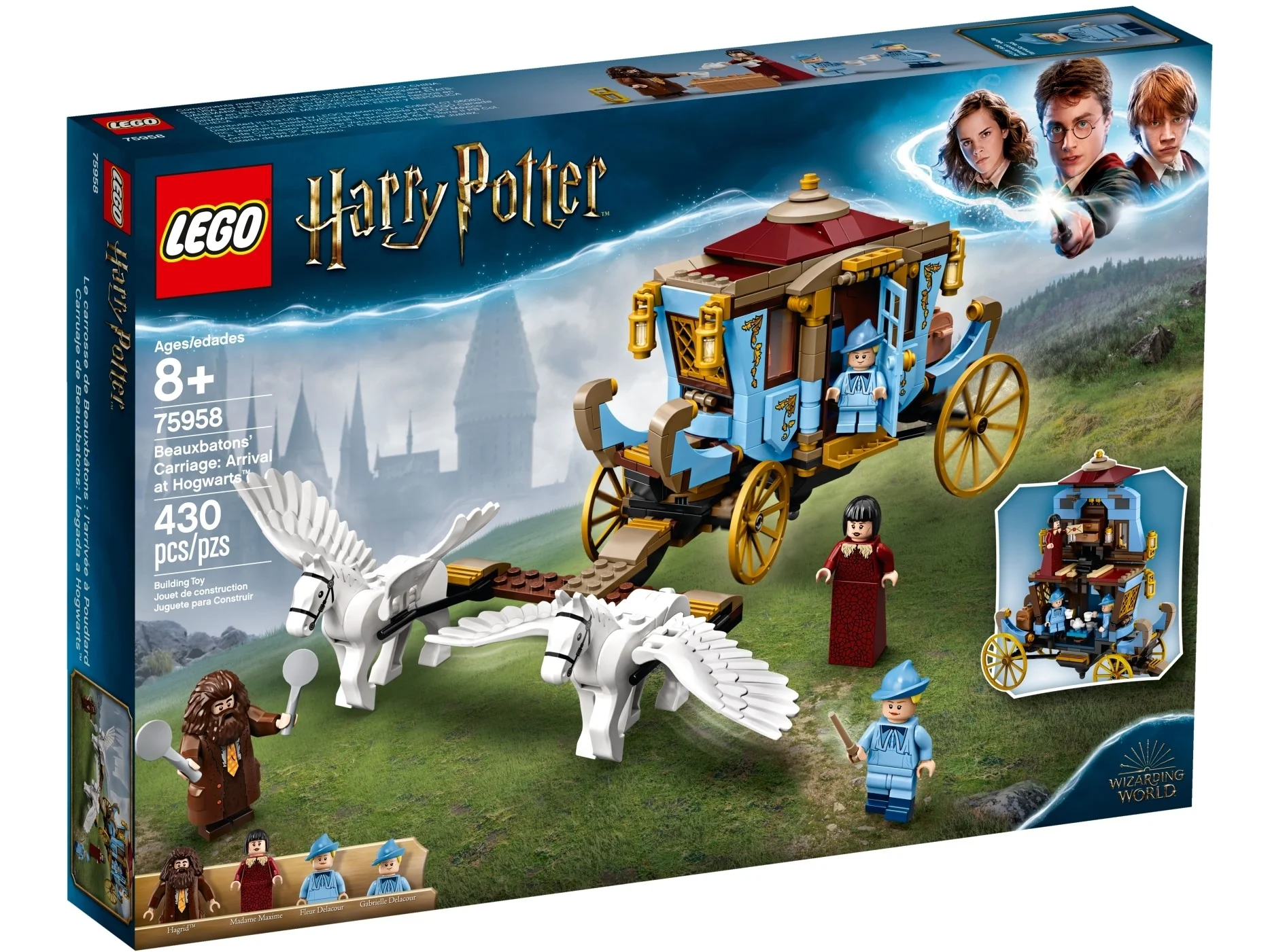Beauxbatons' Carriage: Arrival at Hogwarts - Image 2