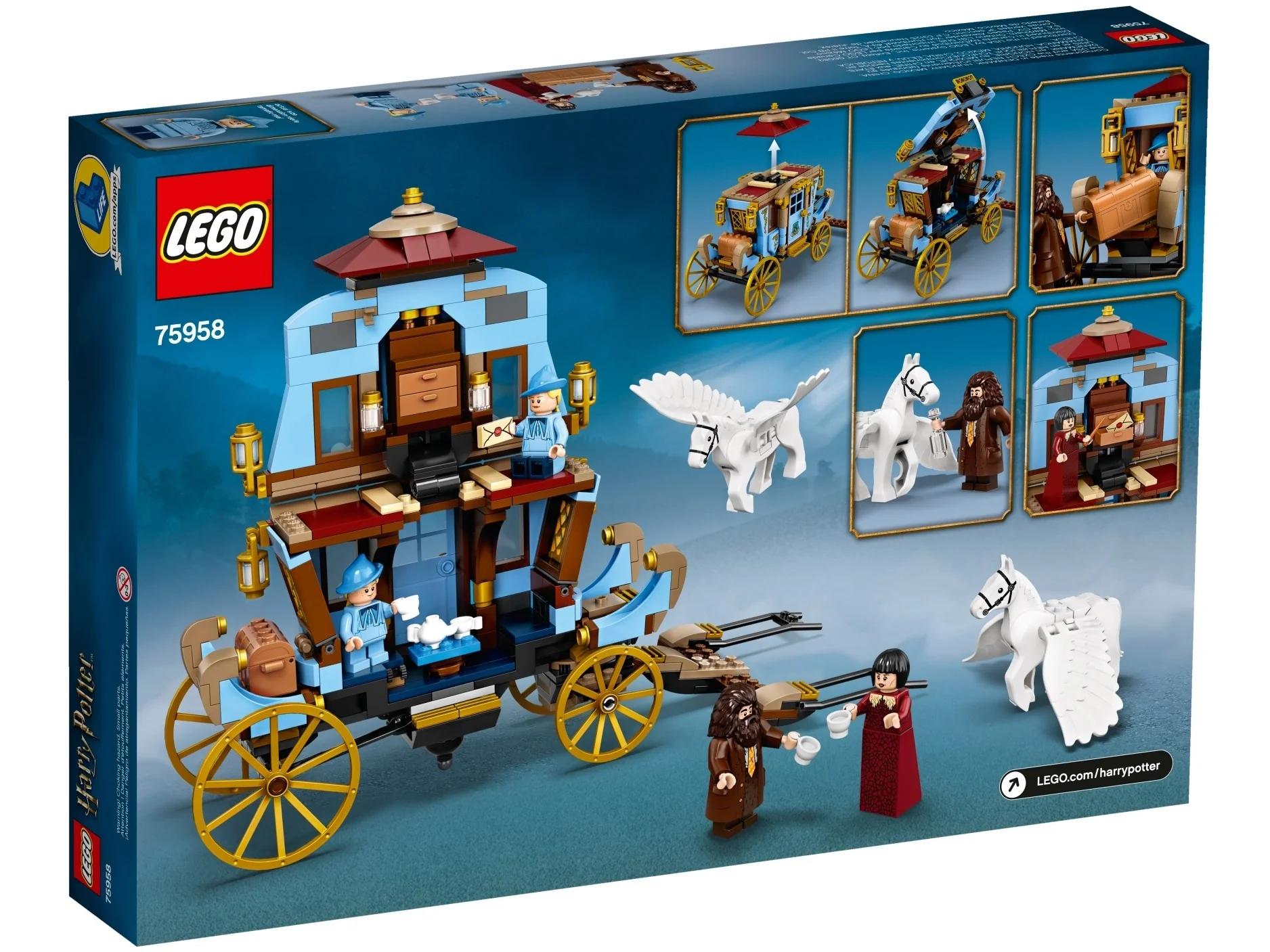 Beauxbatons' Carriage: Arrival at Hogwarts - Image 4
