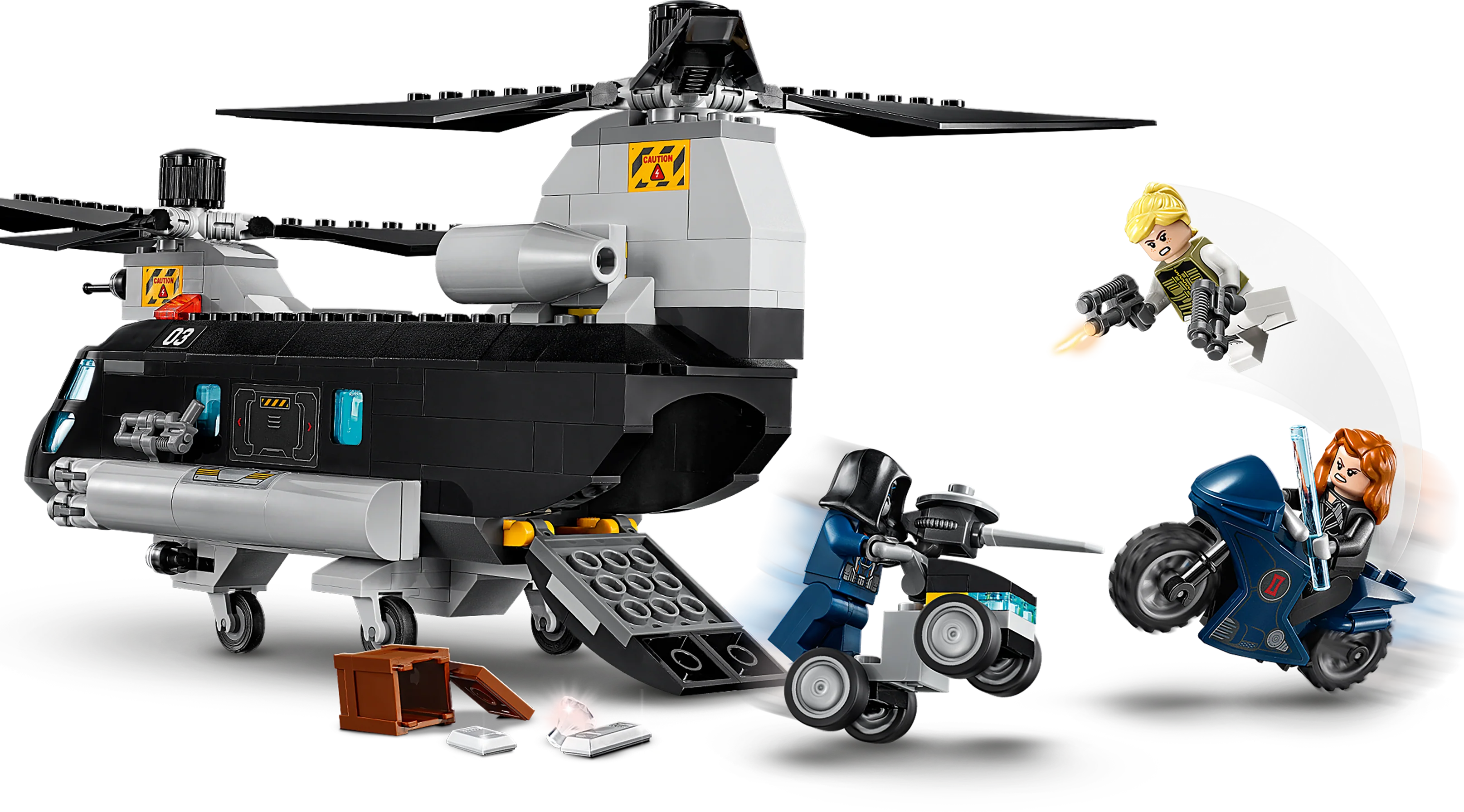 Black Widow's Helicopter Chase - Image 4