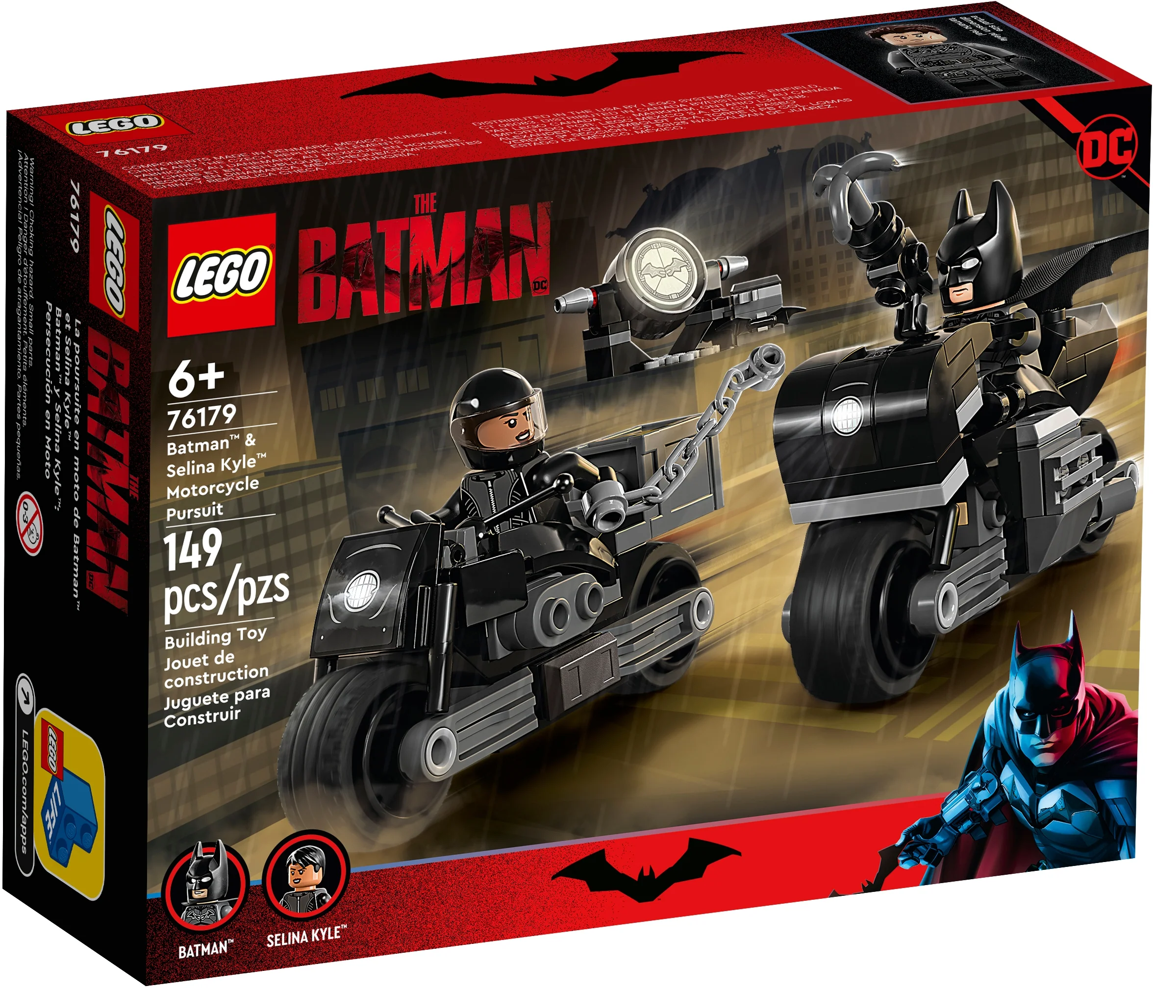 Batman & Selina Kyle Motorcycle Pursuit - Image 2