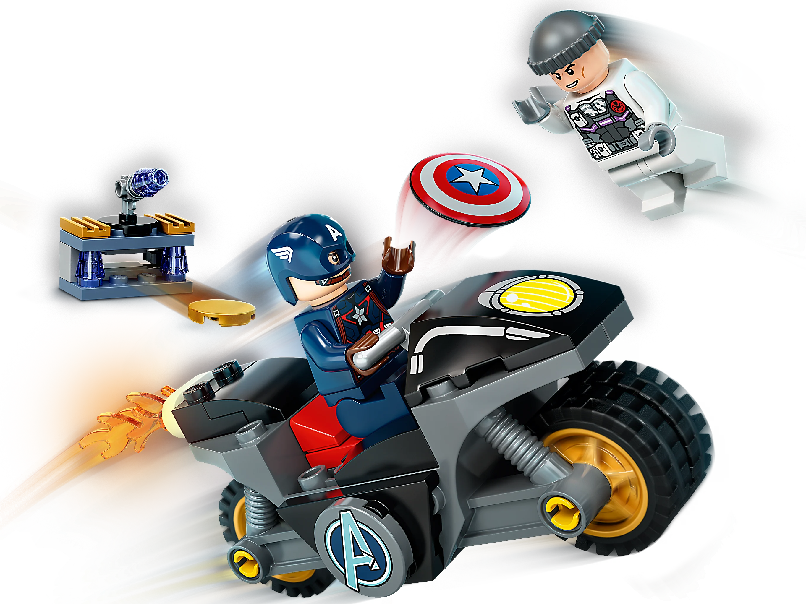 Captain America and Hydra Face-Off - Image 3