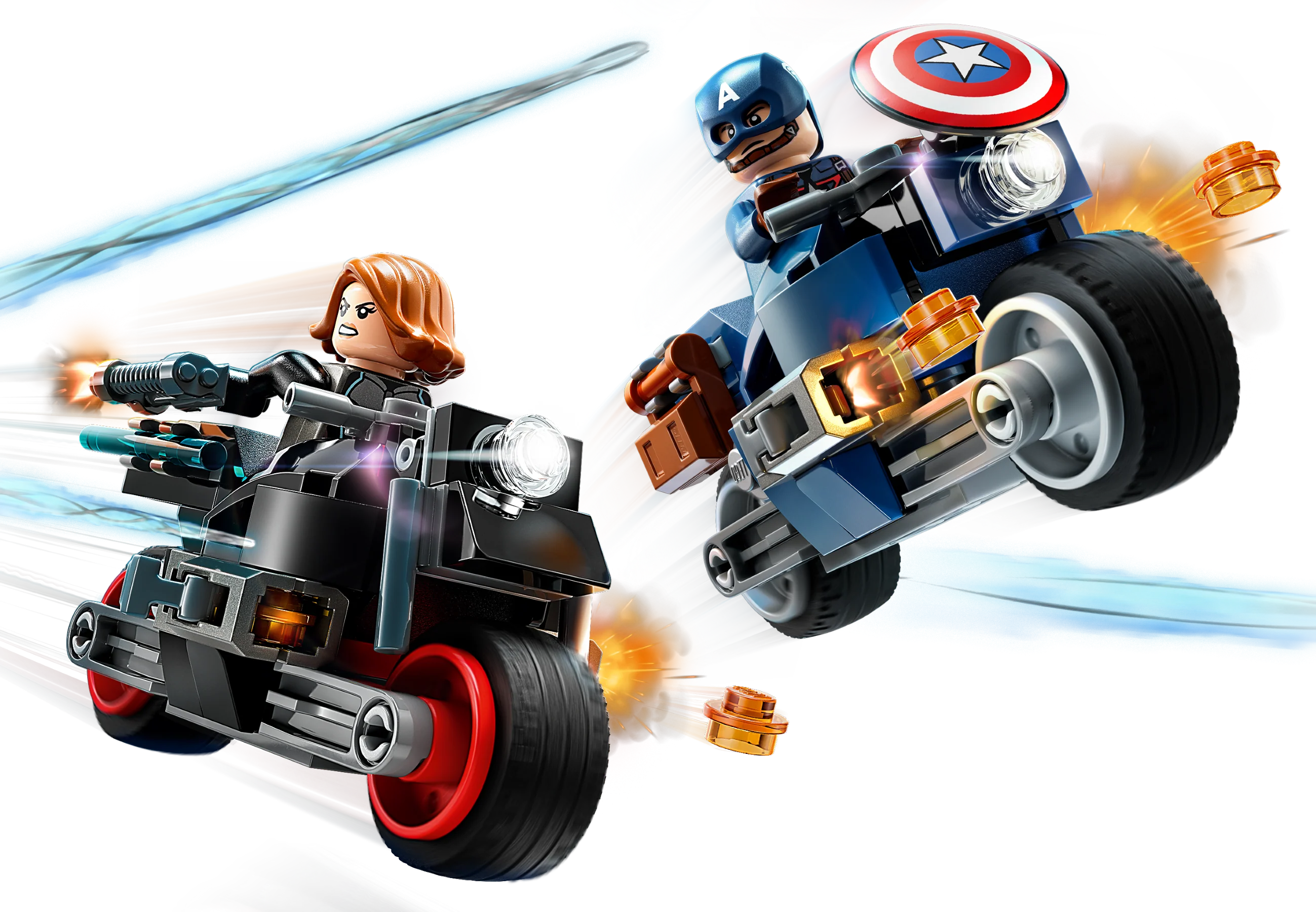 Black Widow & Captain America Motorcycles - Image 3