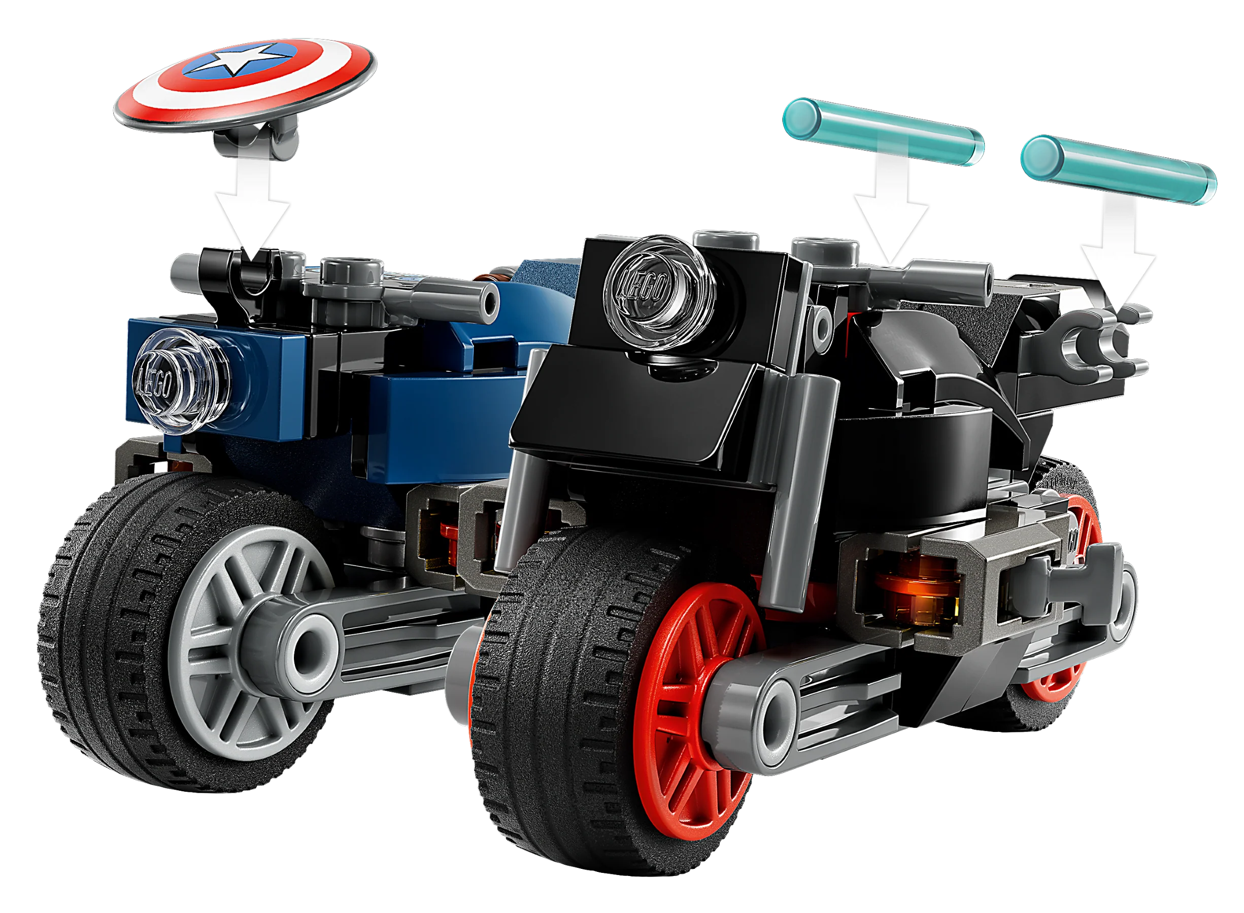 Black Widow & Captain America Motorcycles - Image 4