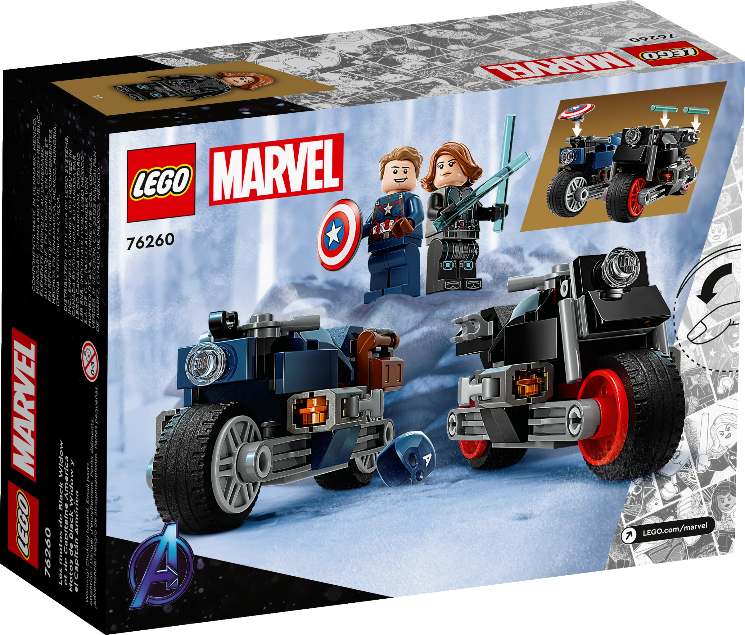 Black Widow & Captain America Motorcycles - Image 6