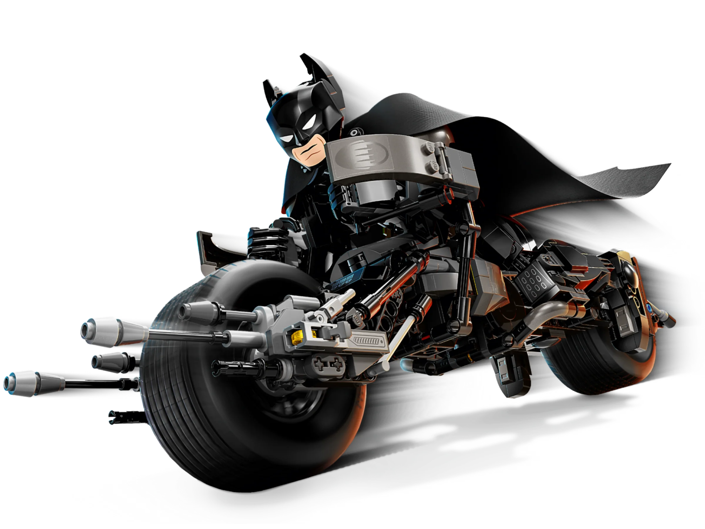 Batman Construction Figure and the Bat-Pod Bike - Image 3