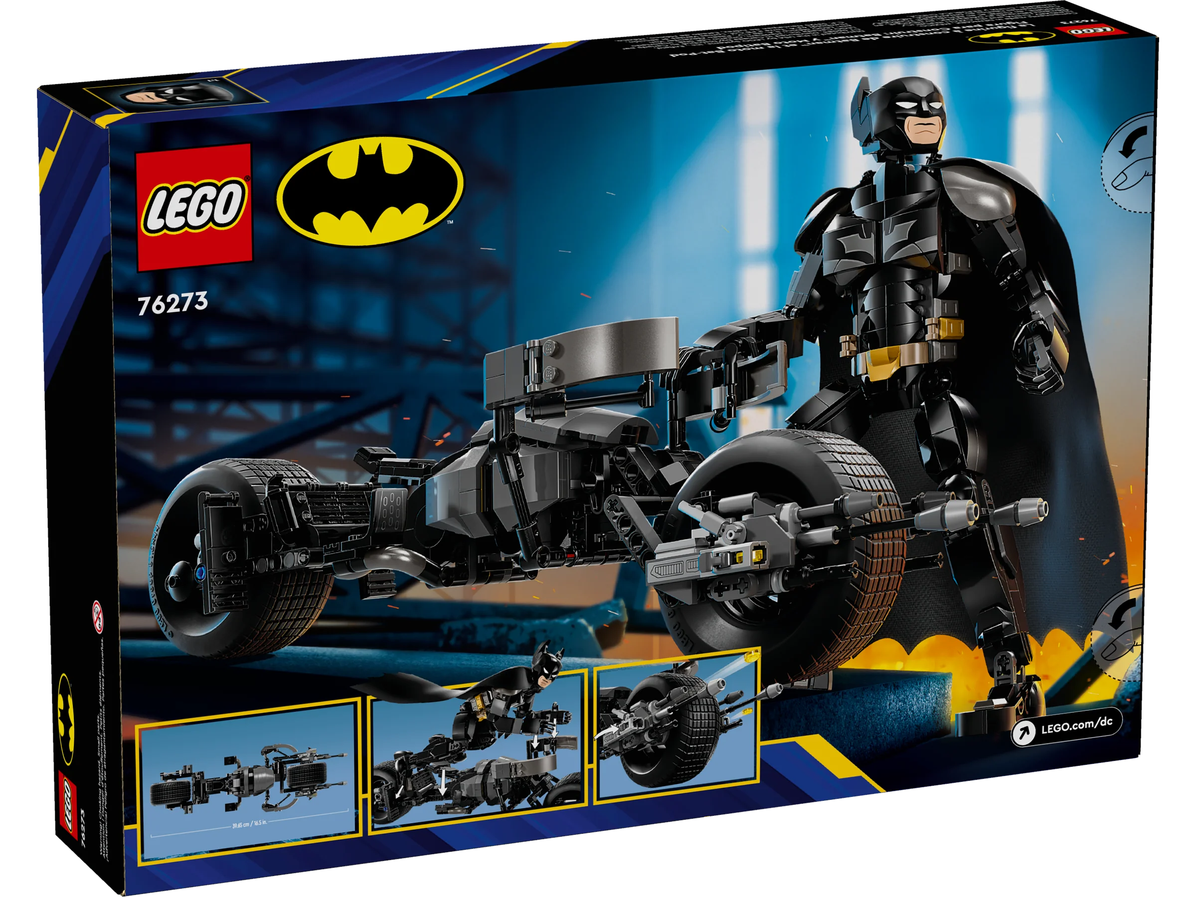 Batman Construction Figure and the Bat-Pod Bike - Image 6