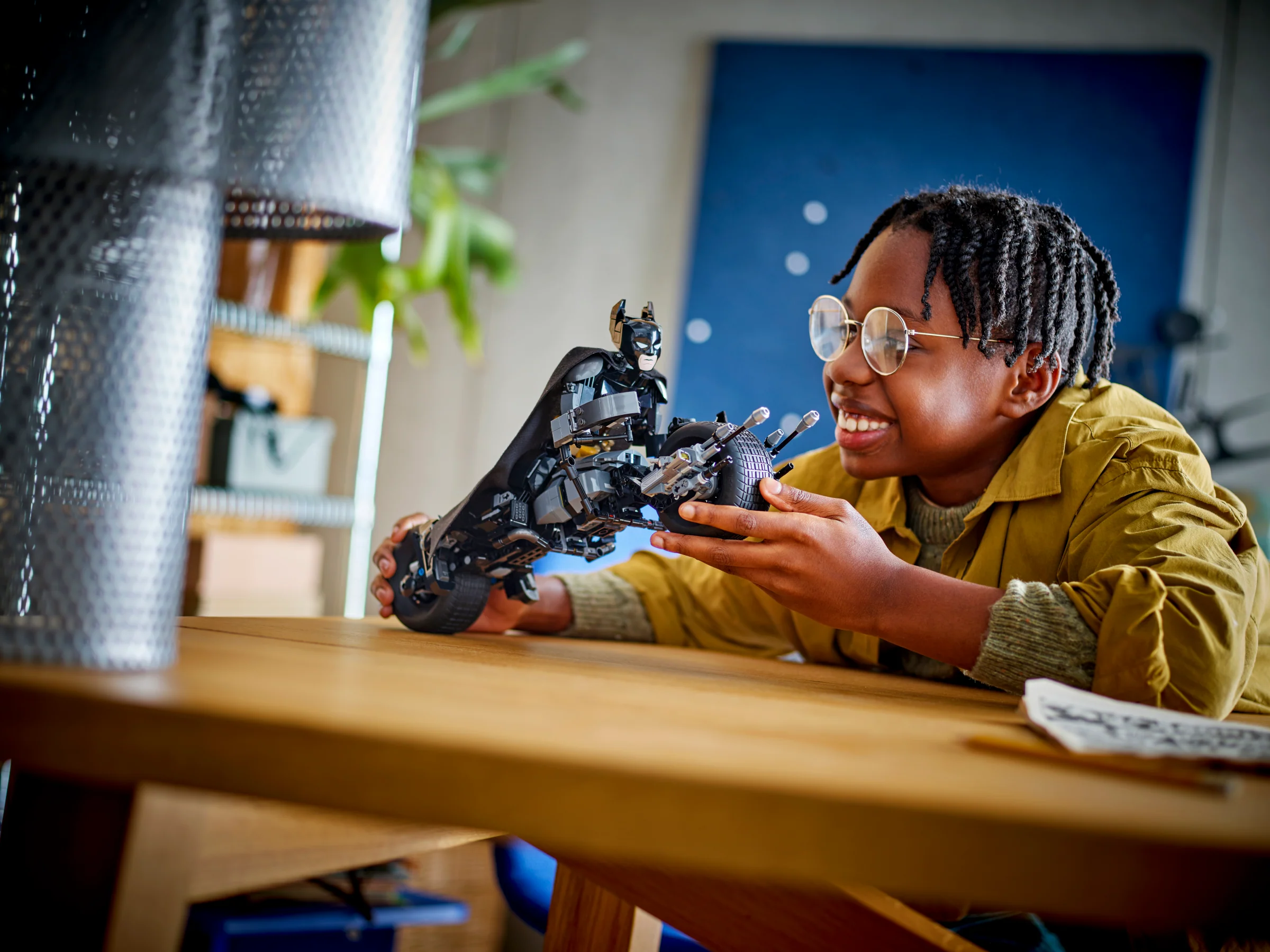 Batman Construction Figure and the Bat-Pod Bike - Image 7