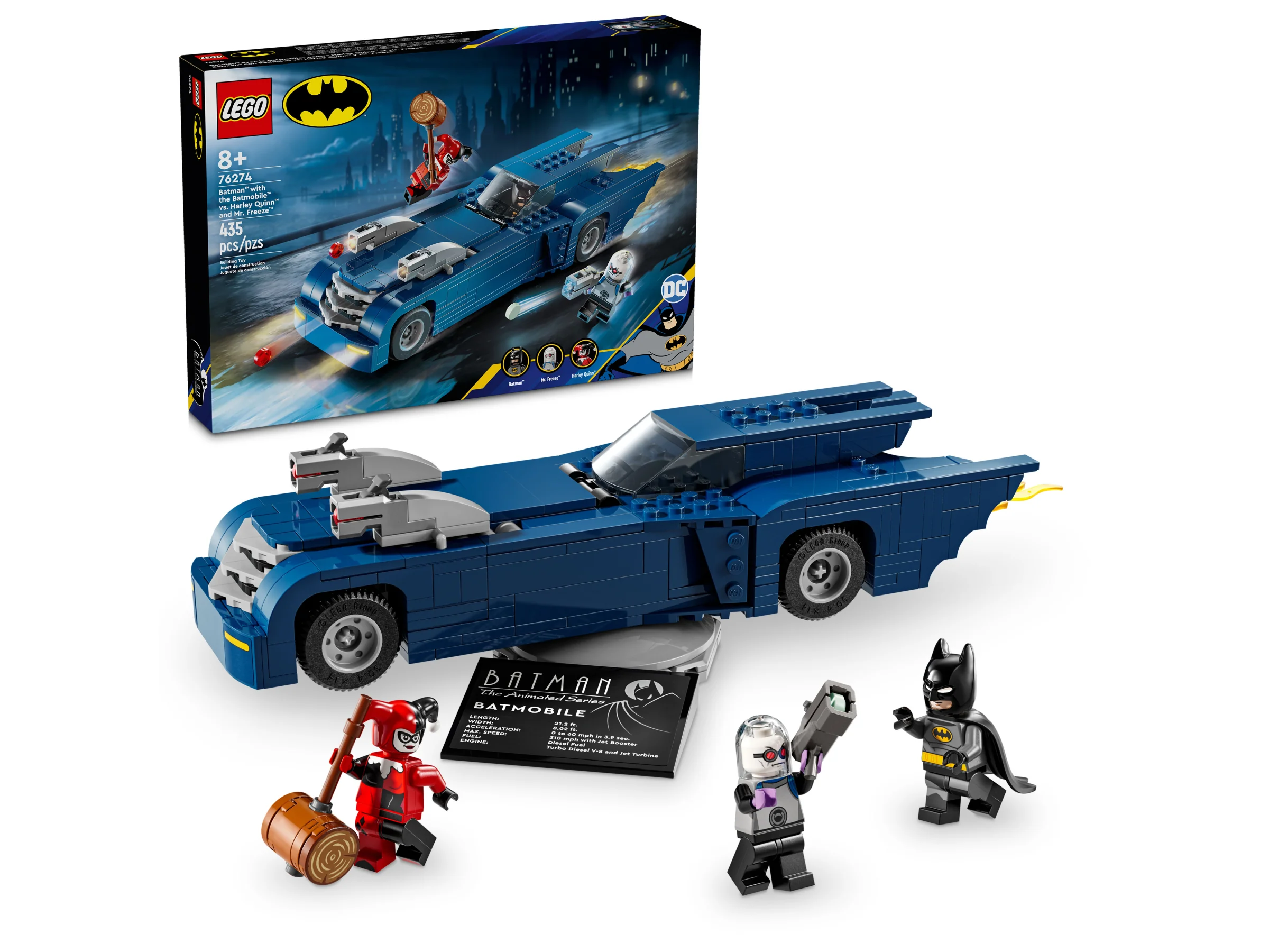 Batman with the Batmobile vs. Harley Quinn and Mr. Freeze - Image 2