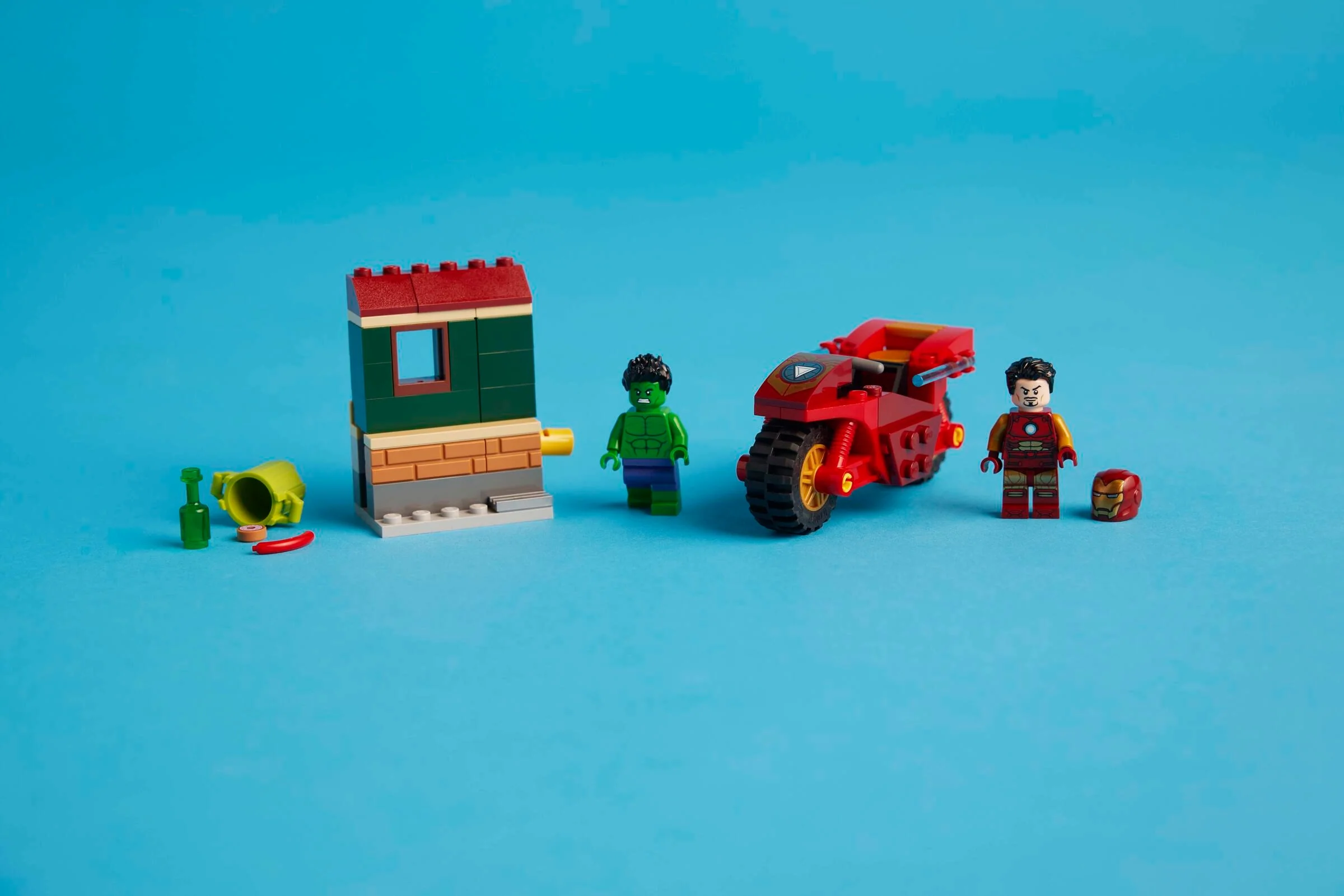 Iron Man with Bike and The Hulk - Image 9