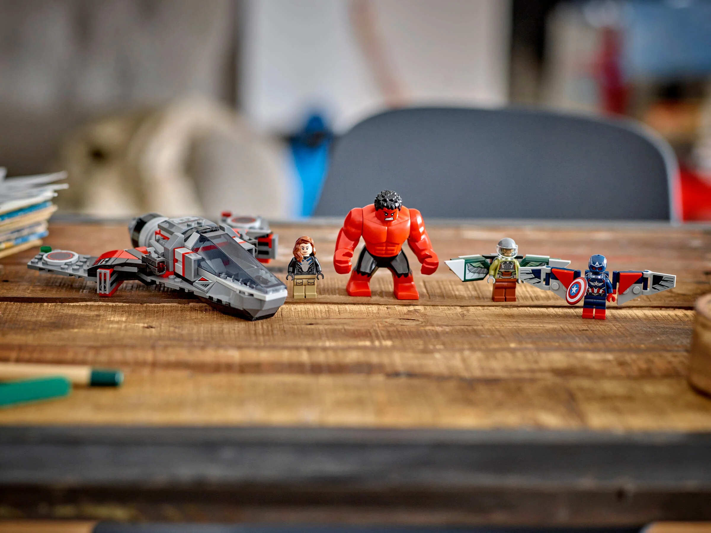 Captain America vs. Red Hulk Battle - Image 11