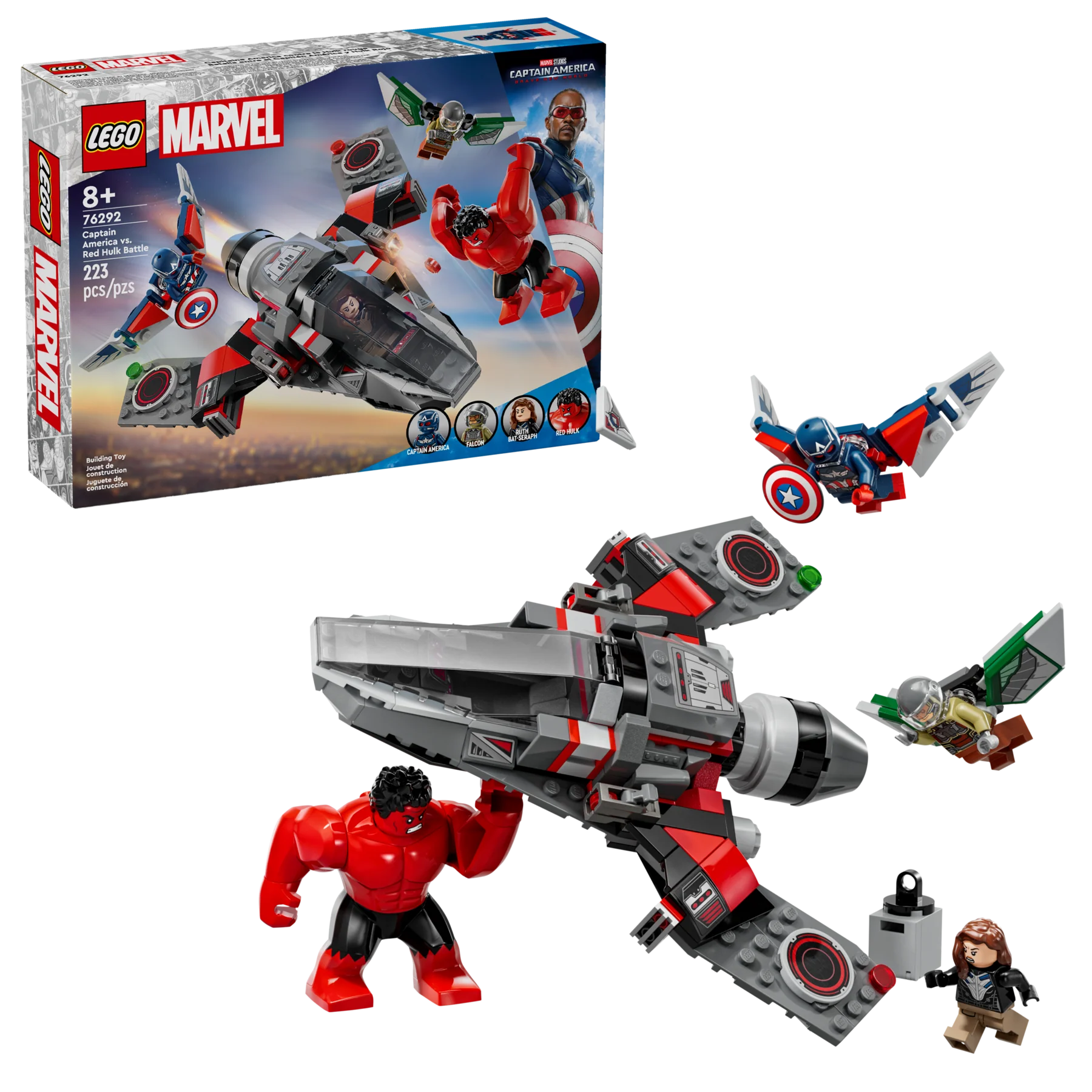 Captain America vs. Red Hulk Battle - Image 2
