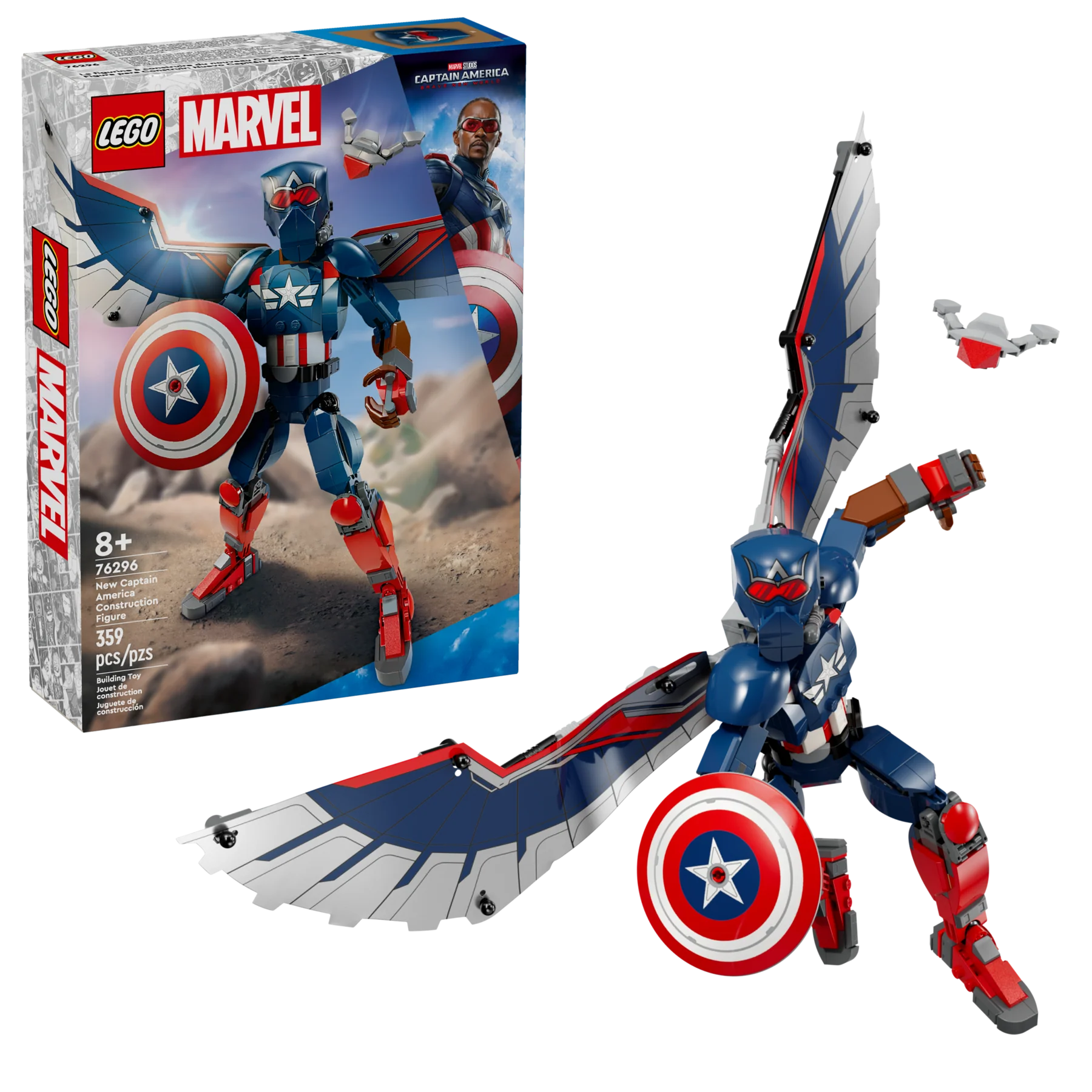 New Captain America Construction Figure - Image 2