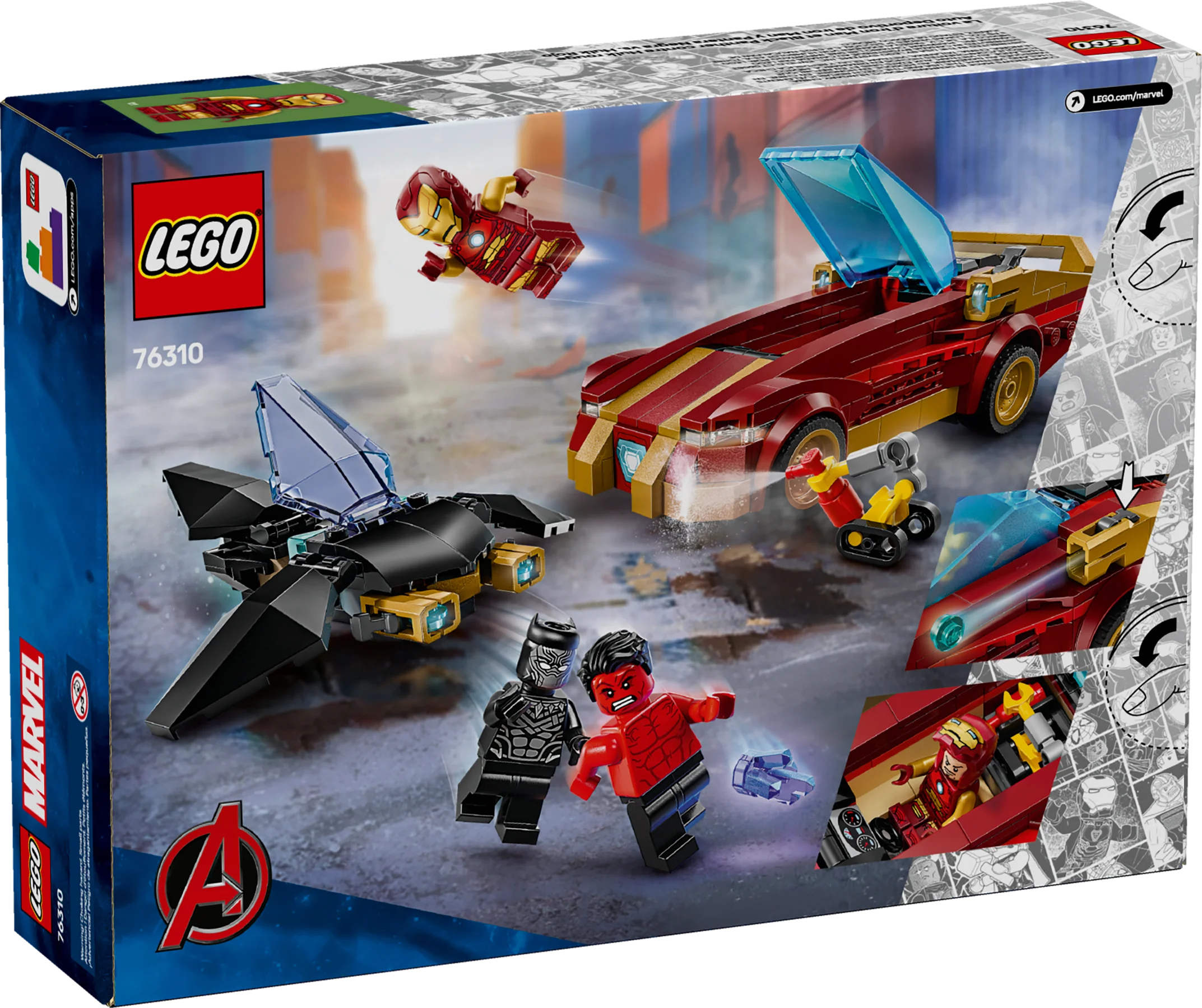 Iron Man Car & Black Panther vs. Red Hulk - Image 10