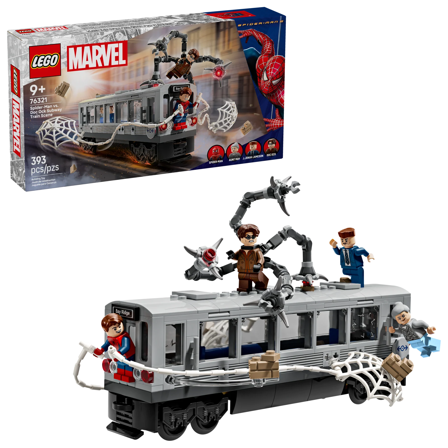 Spider-Man vs. Doc Ock Subway Train Scene - Image 2