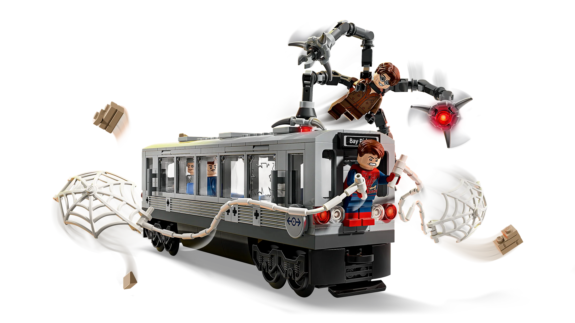 Spider-Man vs. Doc Ock Subway Train Scene - Image 3