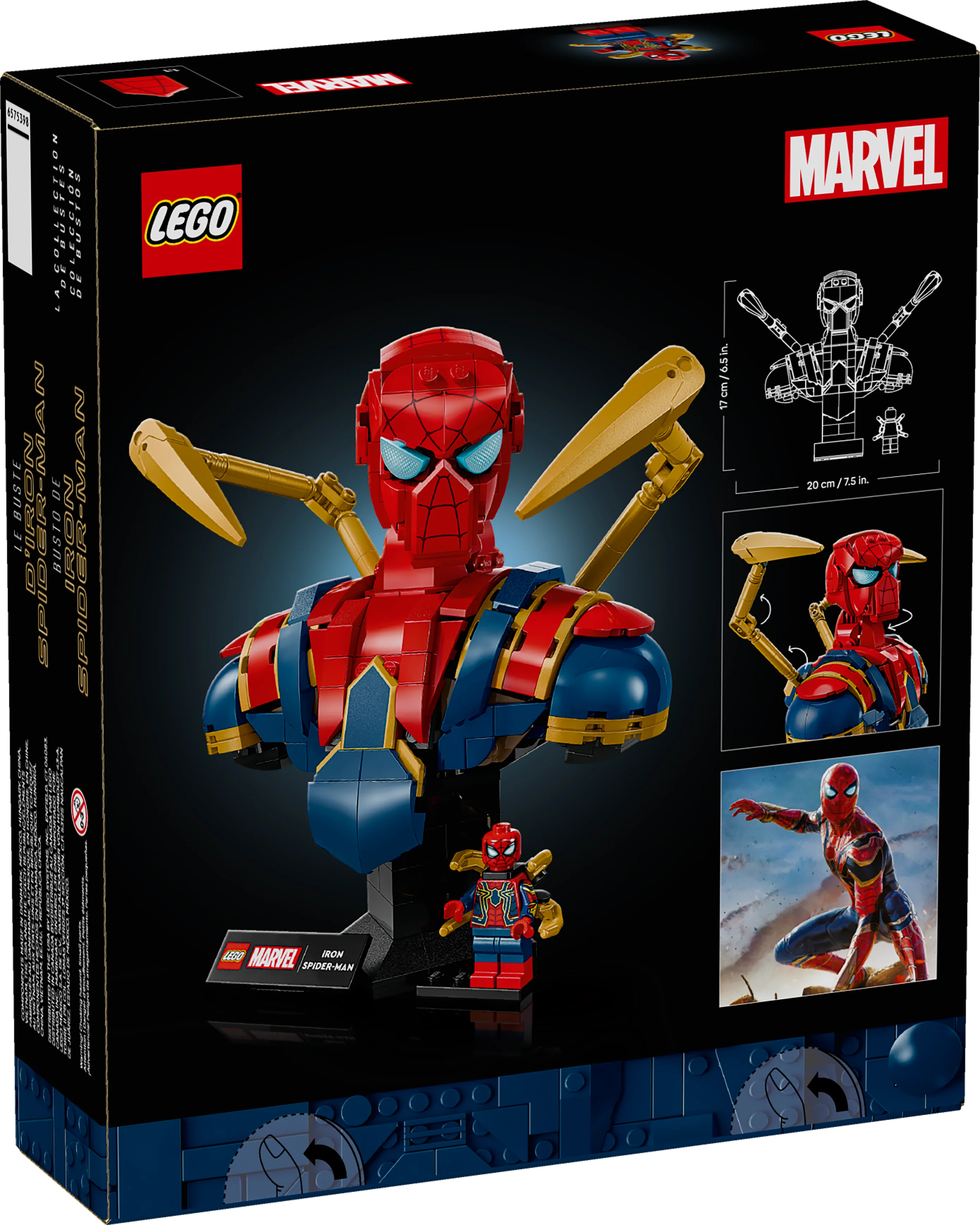 Iron Spider-Man Bust - Image 8