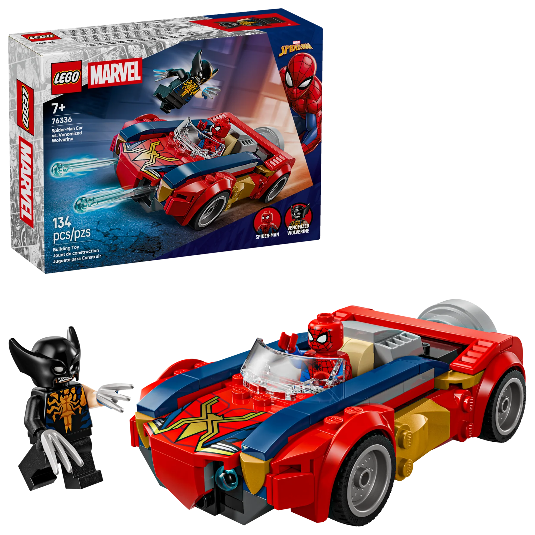 Spider-Man Car vs. Venomized Wolverine - Image 2