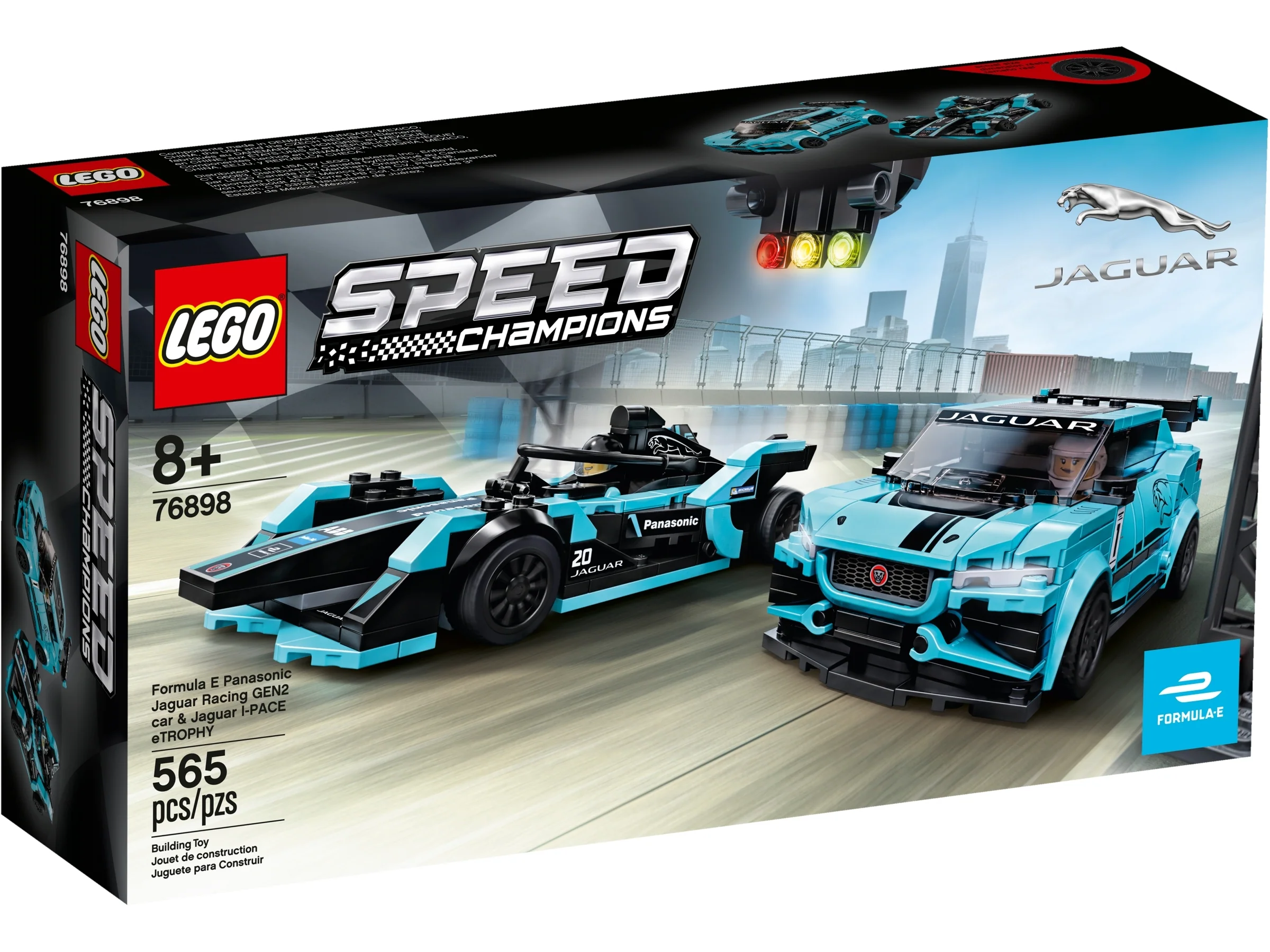 Formula E Panasonic Jaguar Racing GEN2 Car & Jaguar I-PACE eTROPHY - Image 2