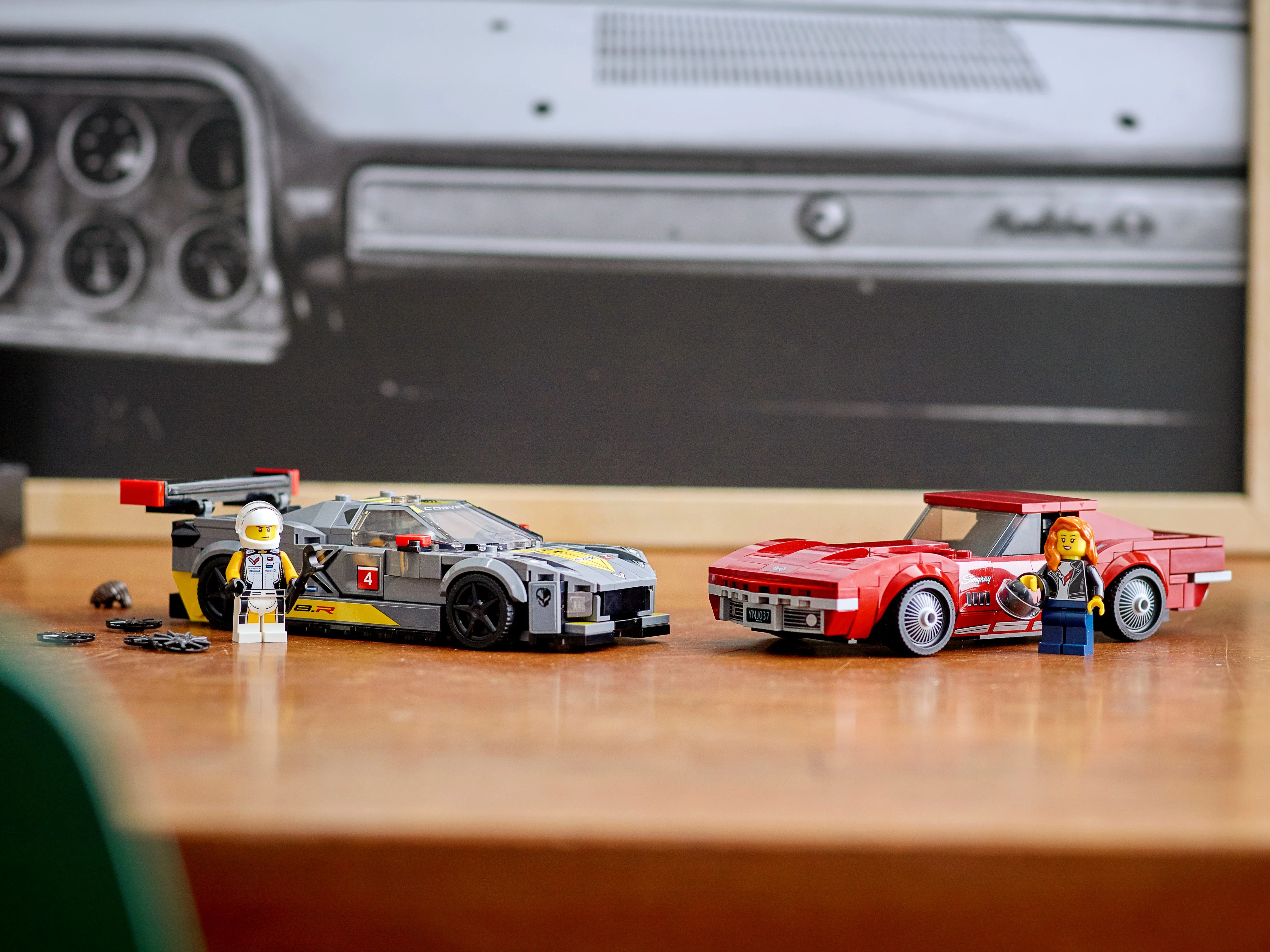 Chevrolet Corvette C8.R Race Car and 1969 Chevrolet Corvette - Image 11