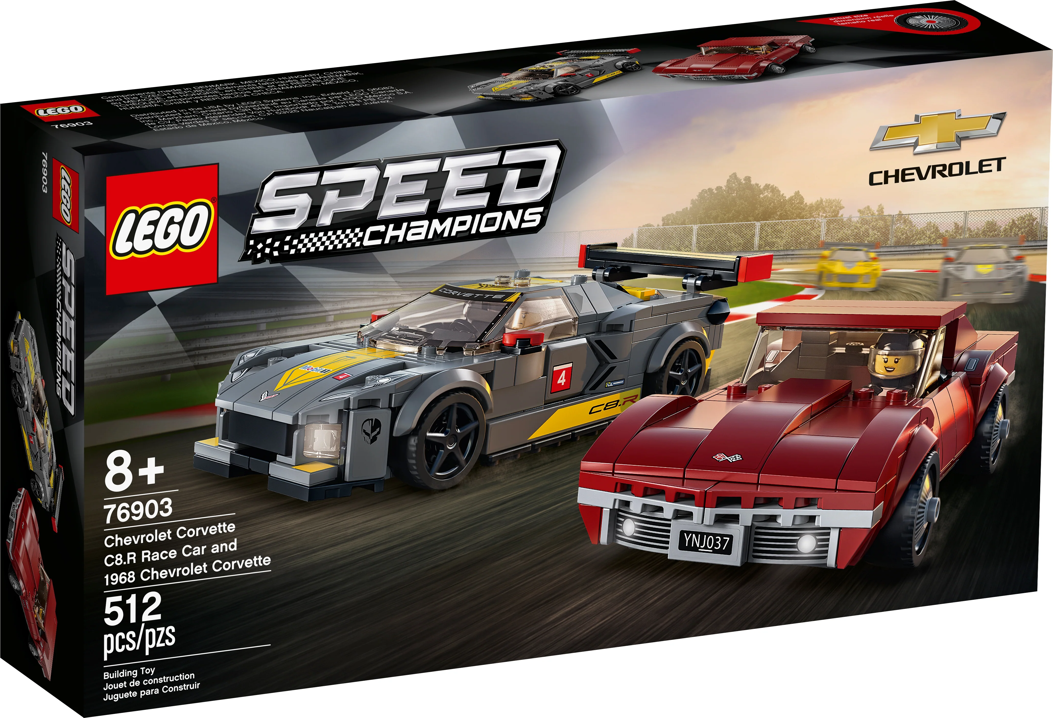 Chevrolet Corvette C8.R Race Car and 1969 Chevrolet Corvette - Image 2