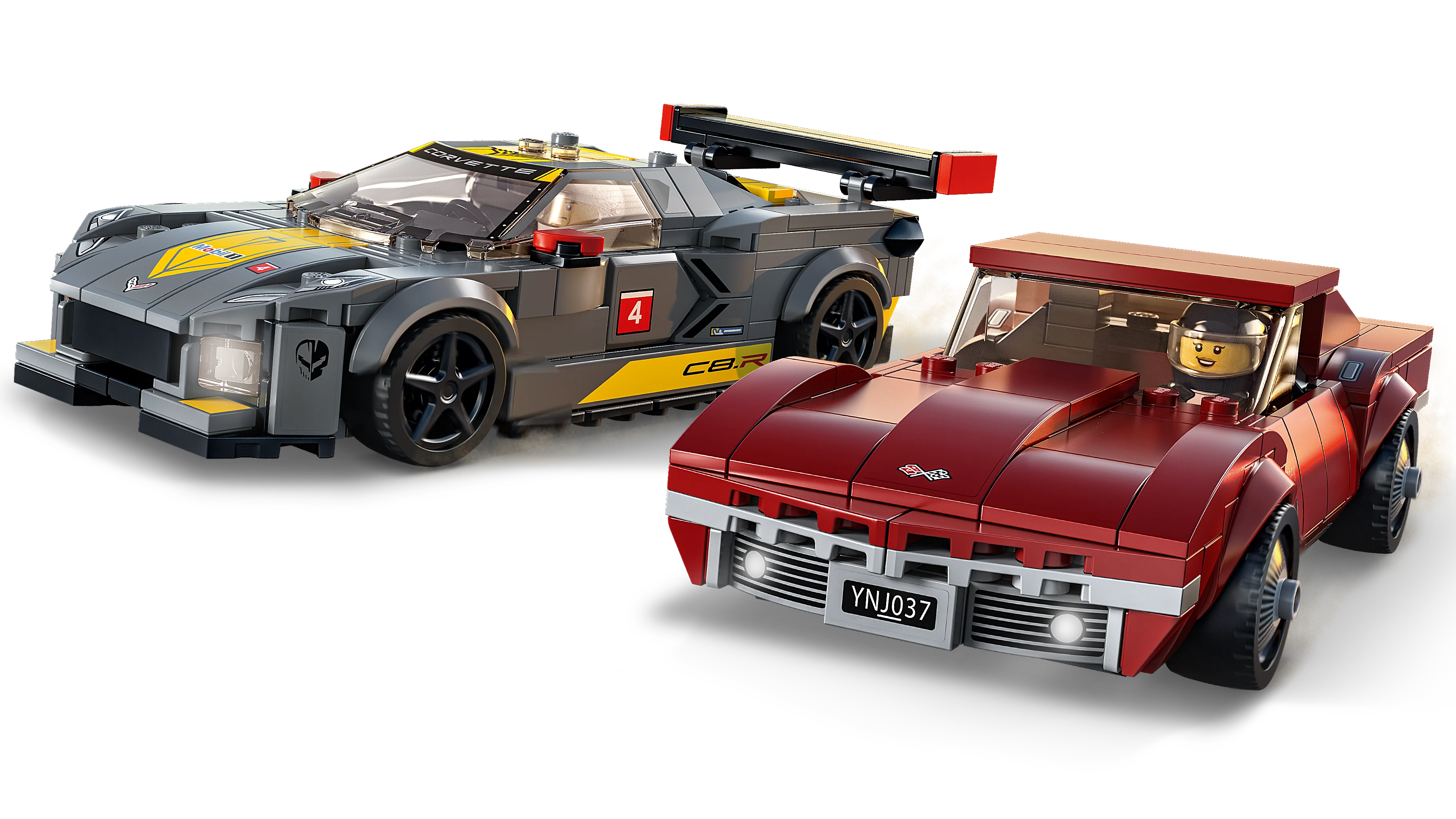 Chevrolet Corvette C8.R Race Car and 1969 Chevrolet Corvette - Image 3