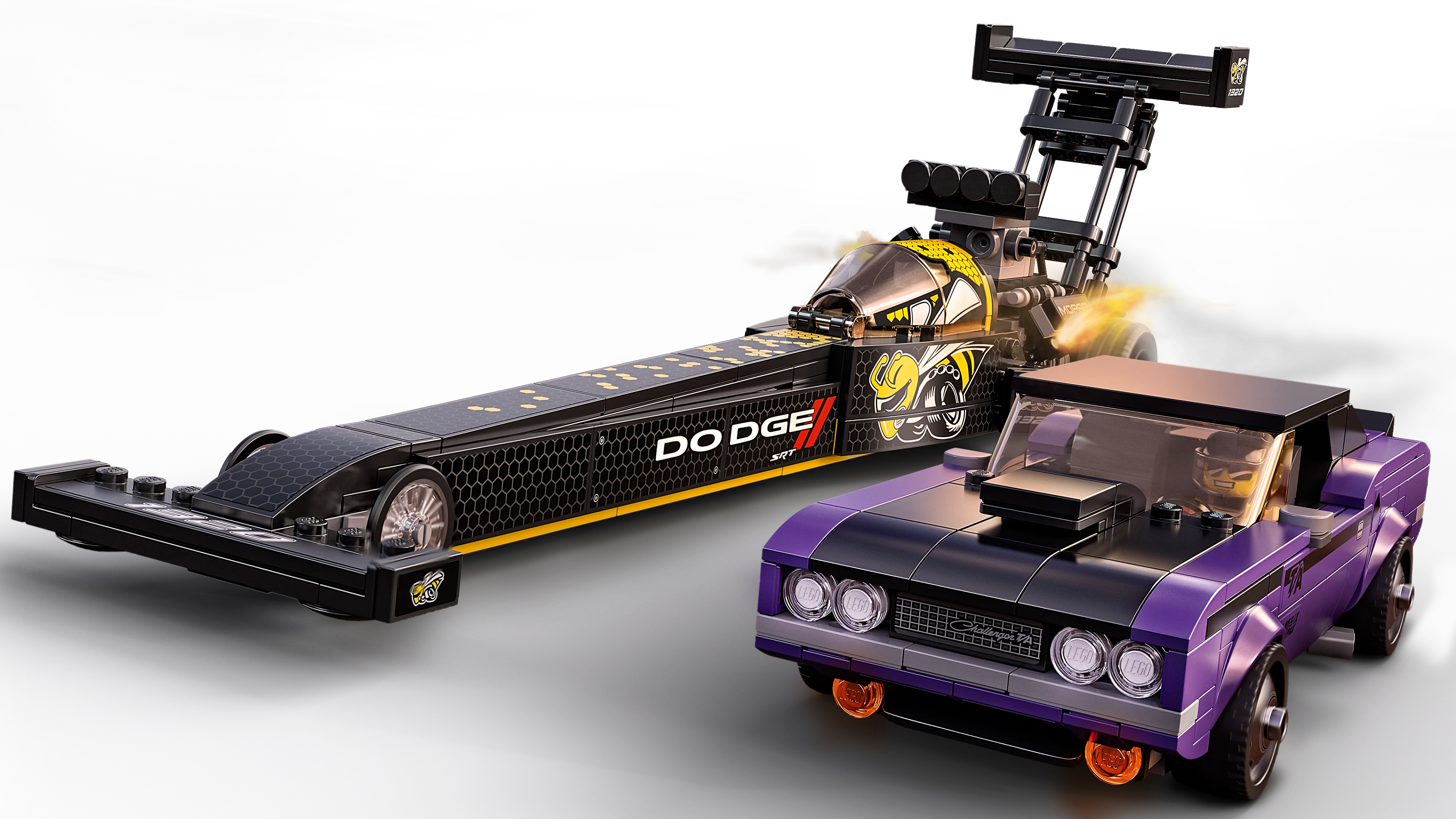 Mopar Dodge//SRT Top Fuel Dragster and 1970 Dodge Challenger T/A - Image 3