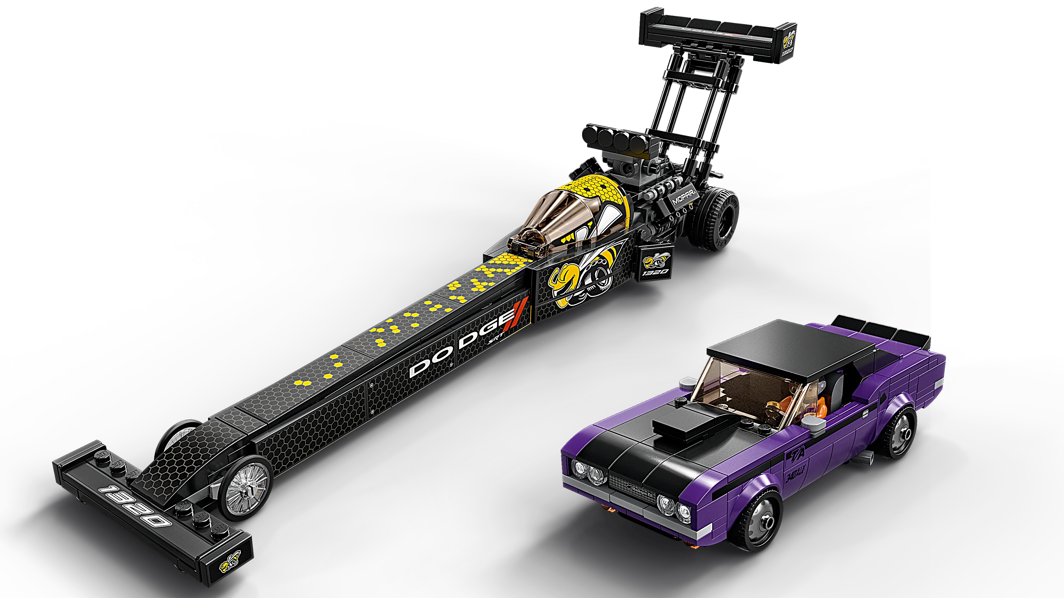 Mopar Dodge//SRT Top Fuel Dragster and 1970 Dodge Challenger T/A - Image 4