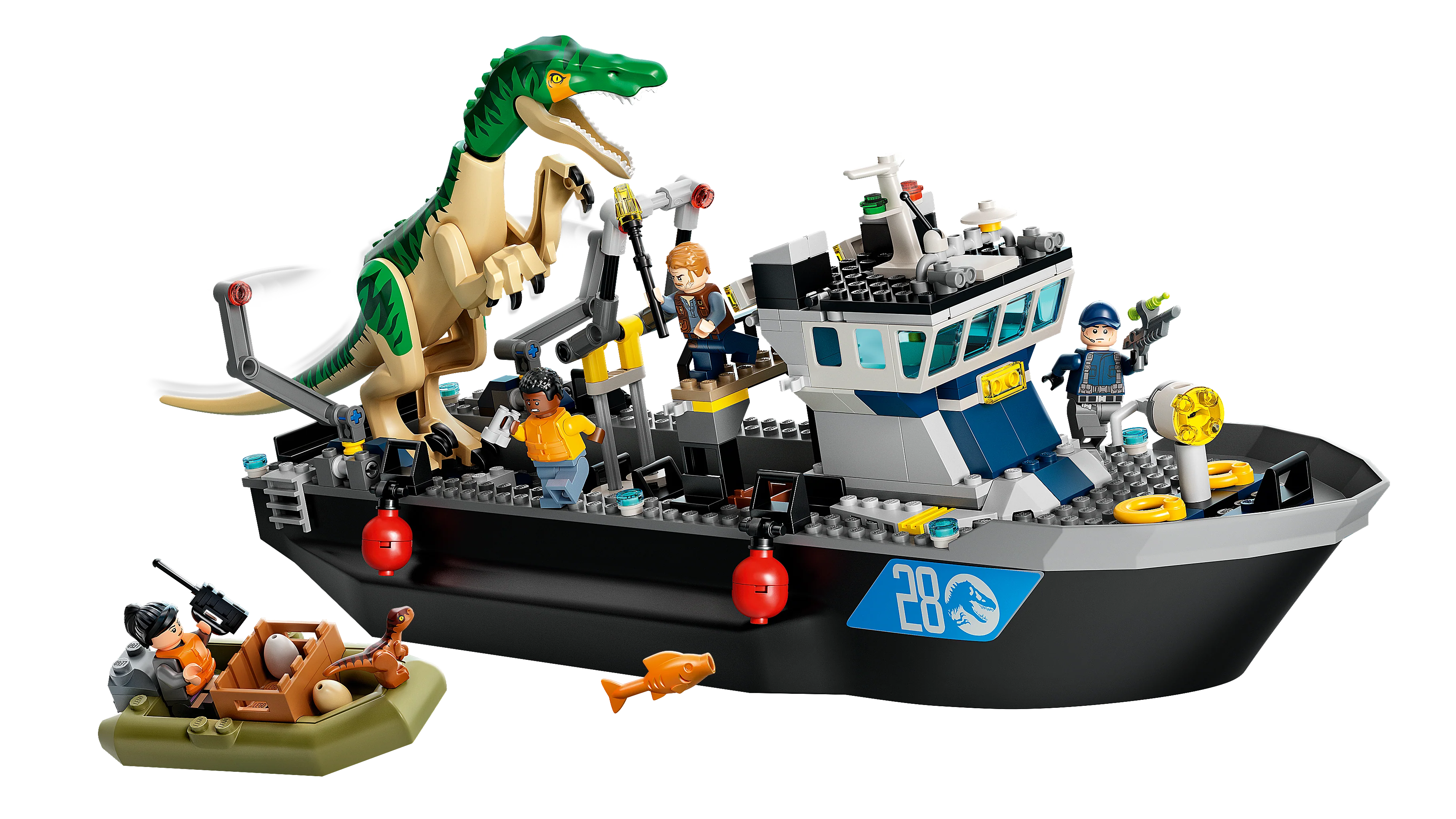 Baryonyx Dinosaur Boat Escape - Image 4