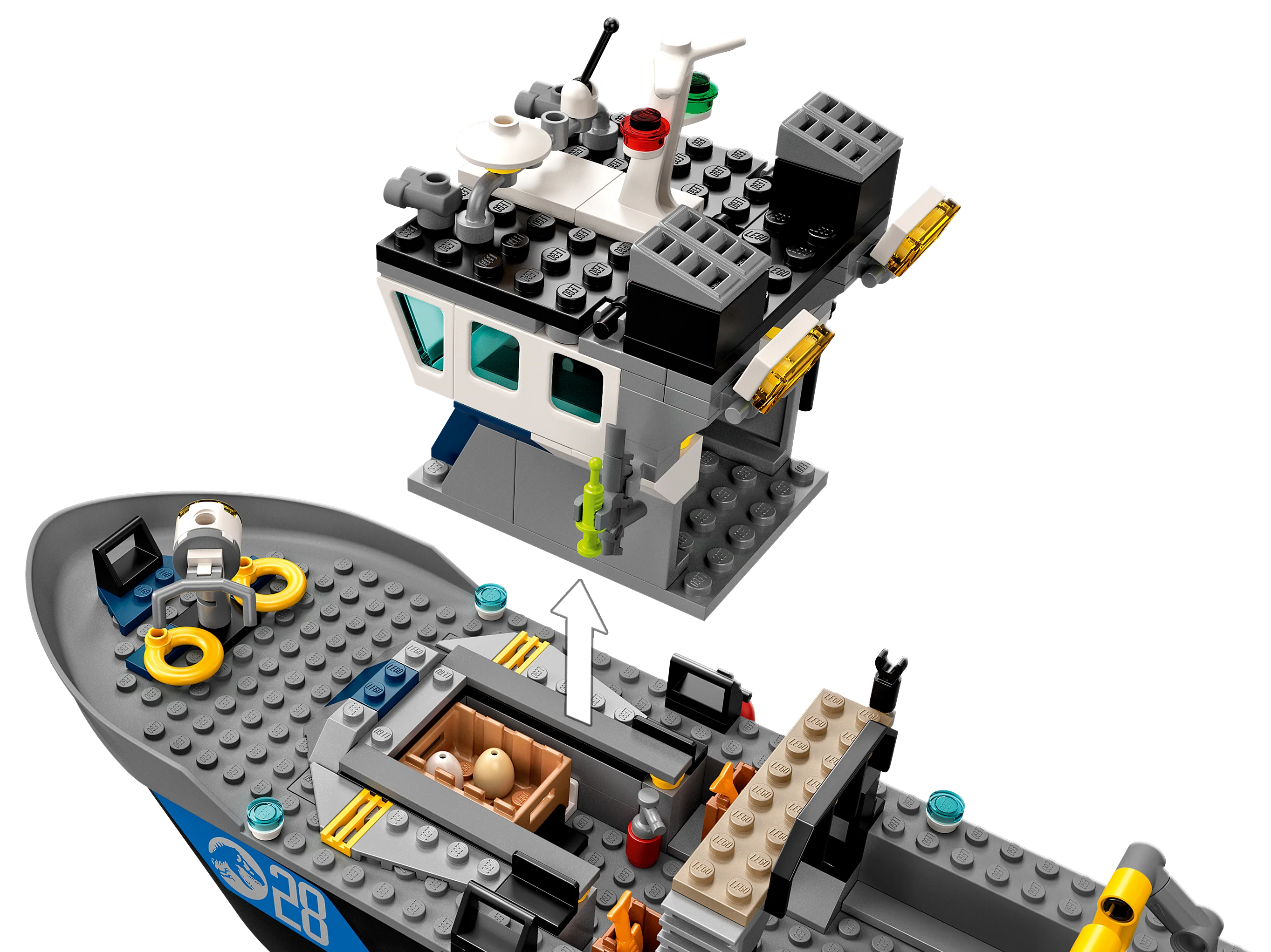 Baryonyx Dinosaur Boat Escape - Image 9
