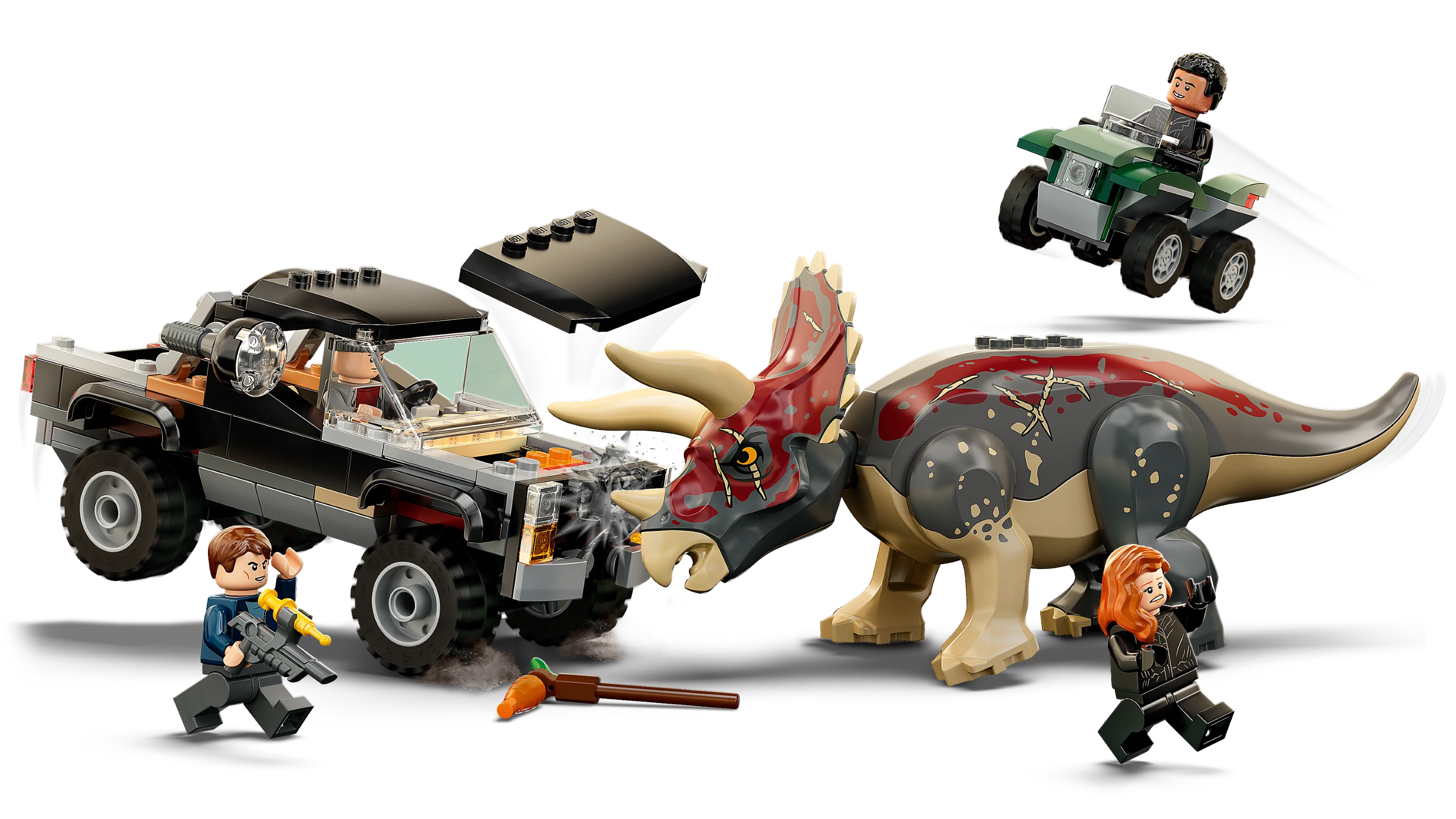 Triceratops Pickup Truck Ambush - Image 3