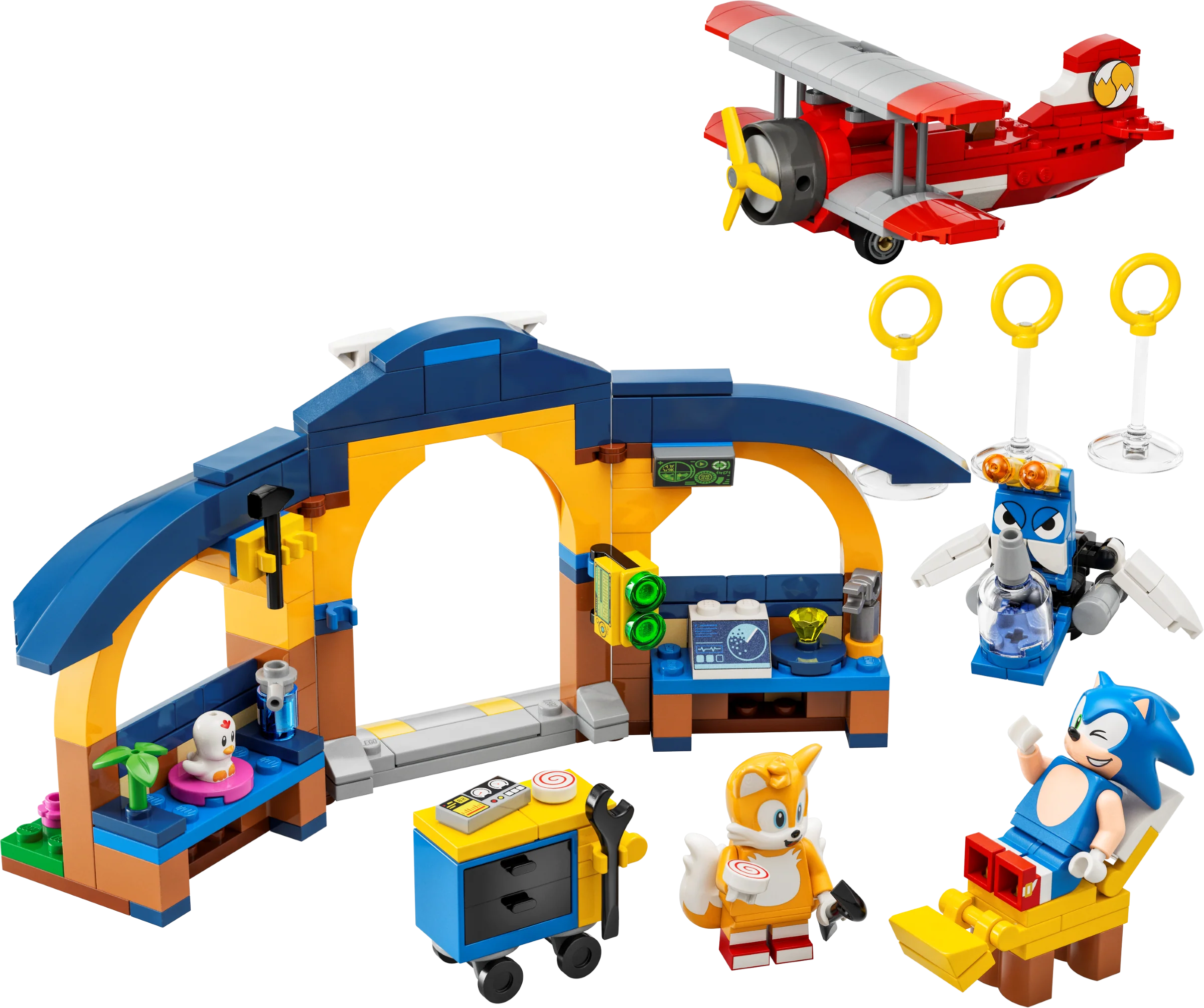 Tails' Workshop and Tornado Plane - Image 3
