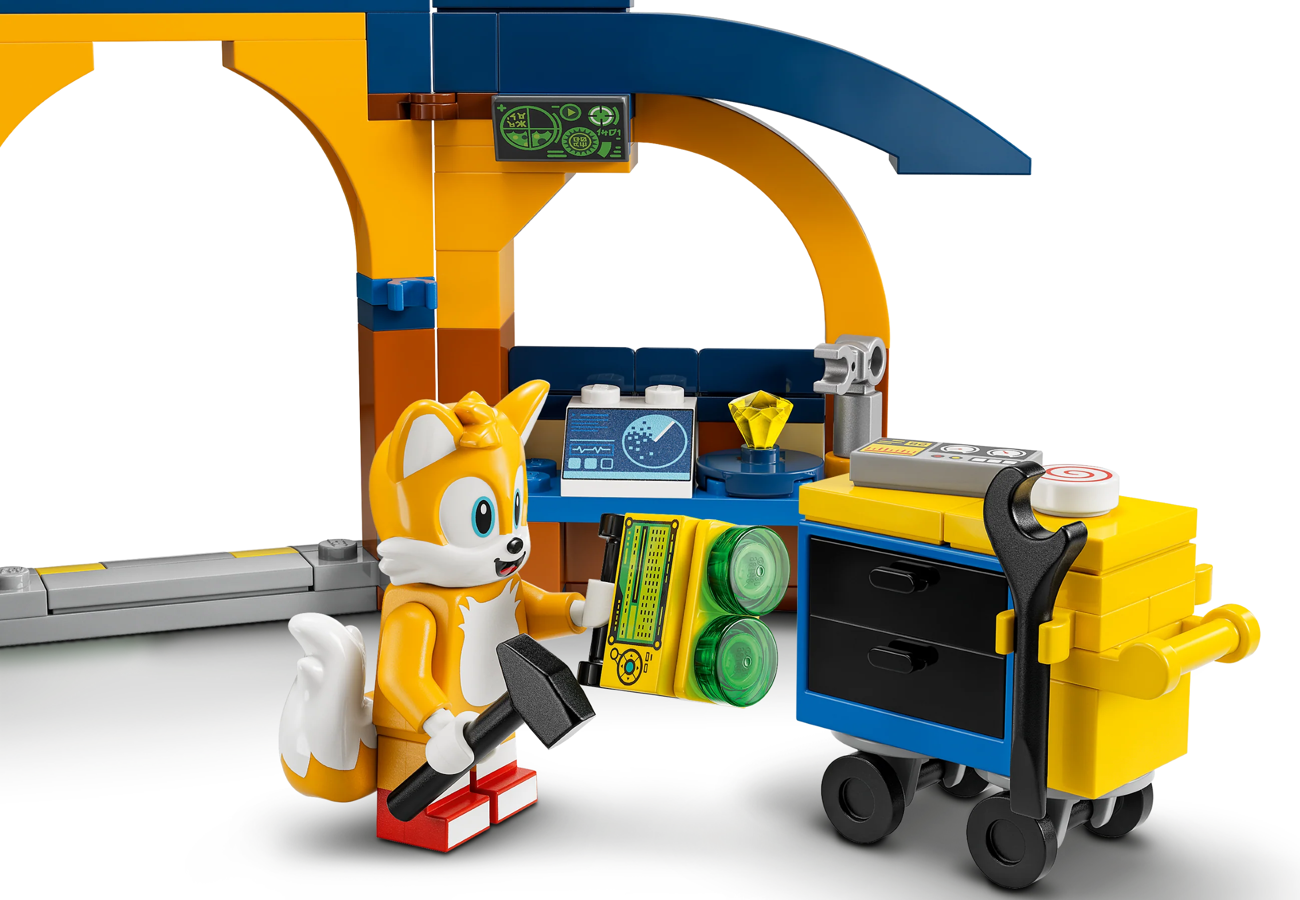 Tails' Workshop and Tornado Plane - Image 4