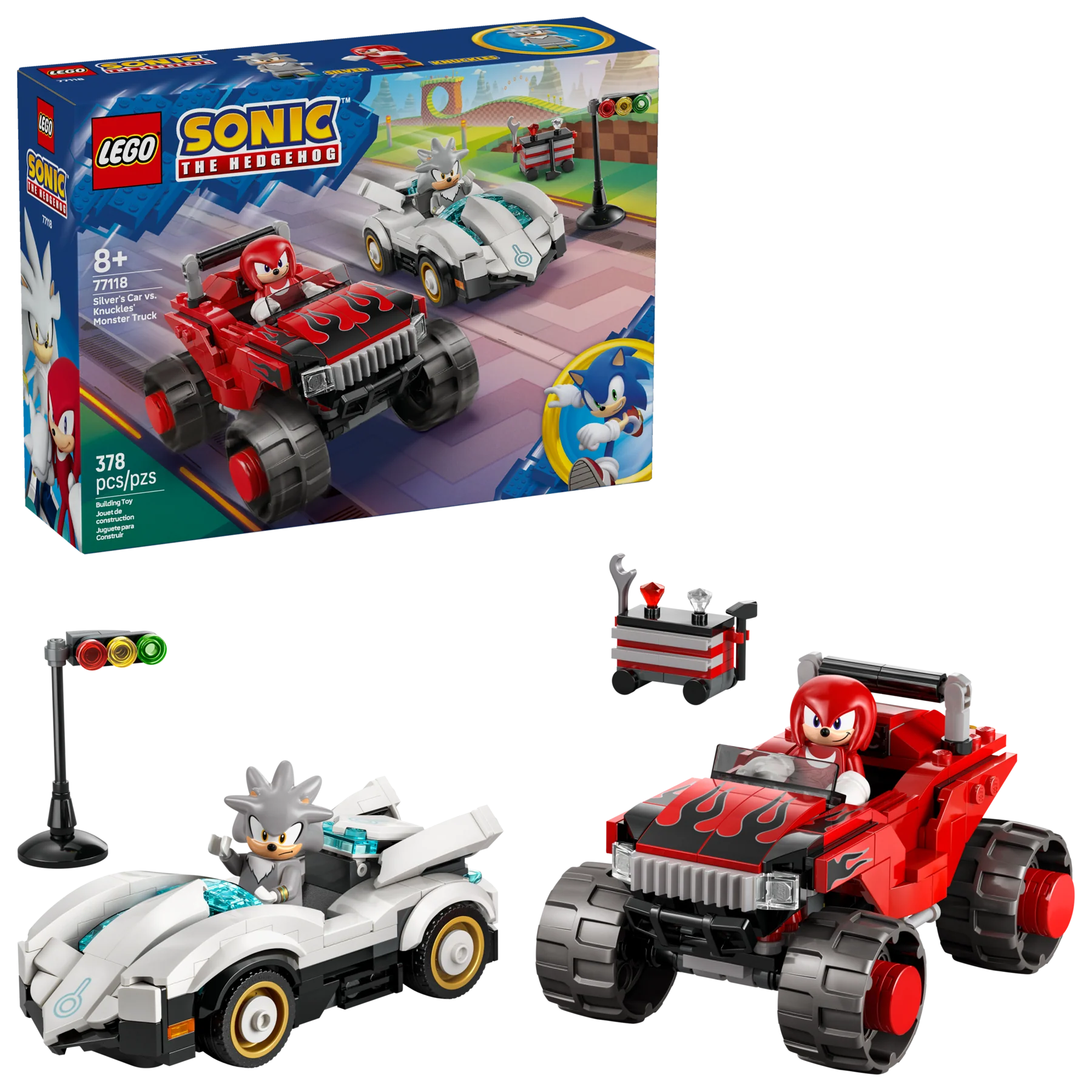 Silver's Car vs. Knuckles' Monster Truck - Image 2