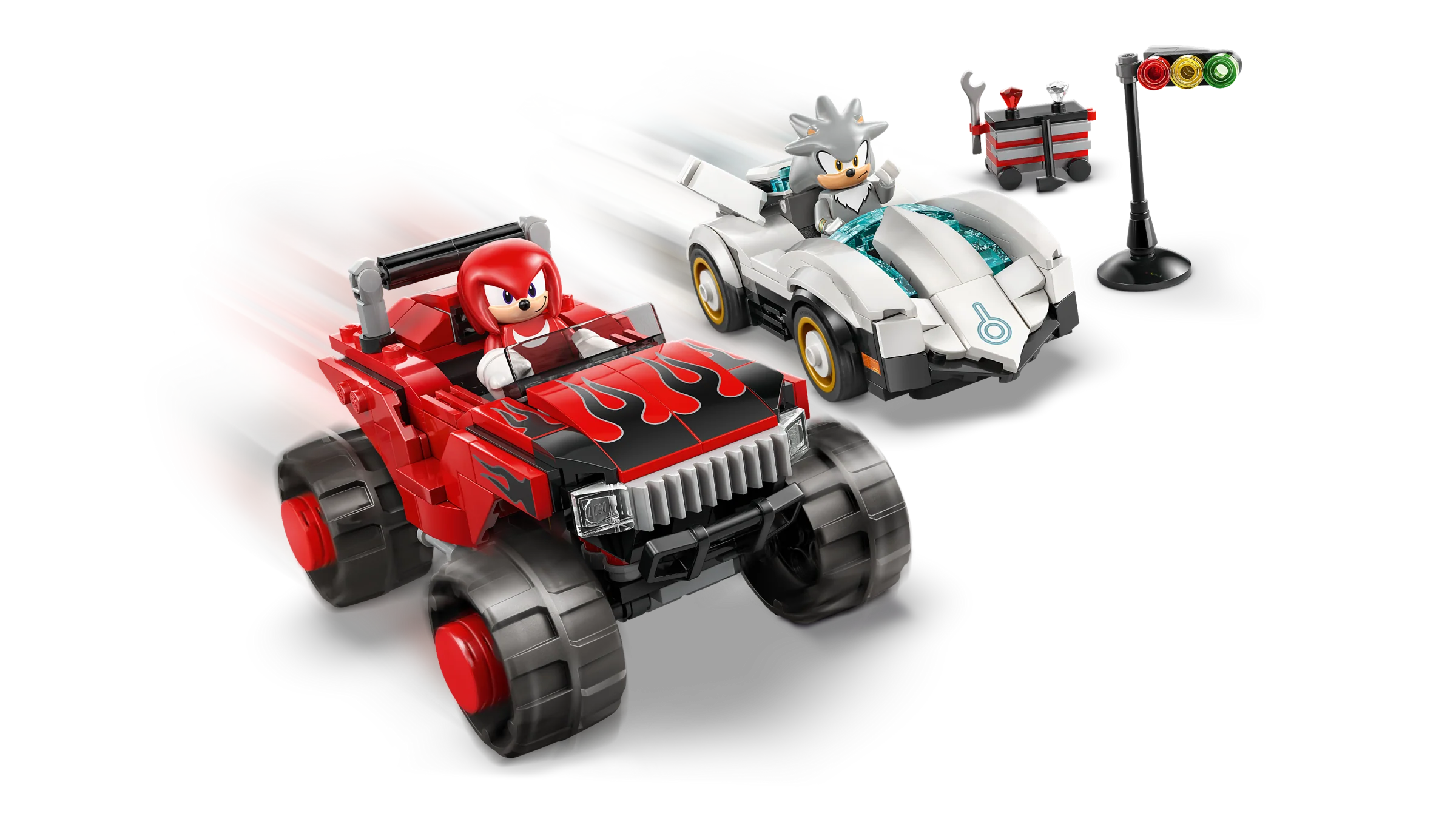 Silver's Car vs. Knuckles' Monster Truck - Image 7