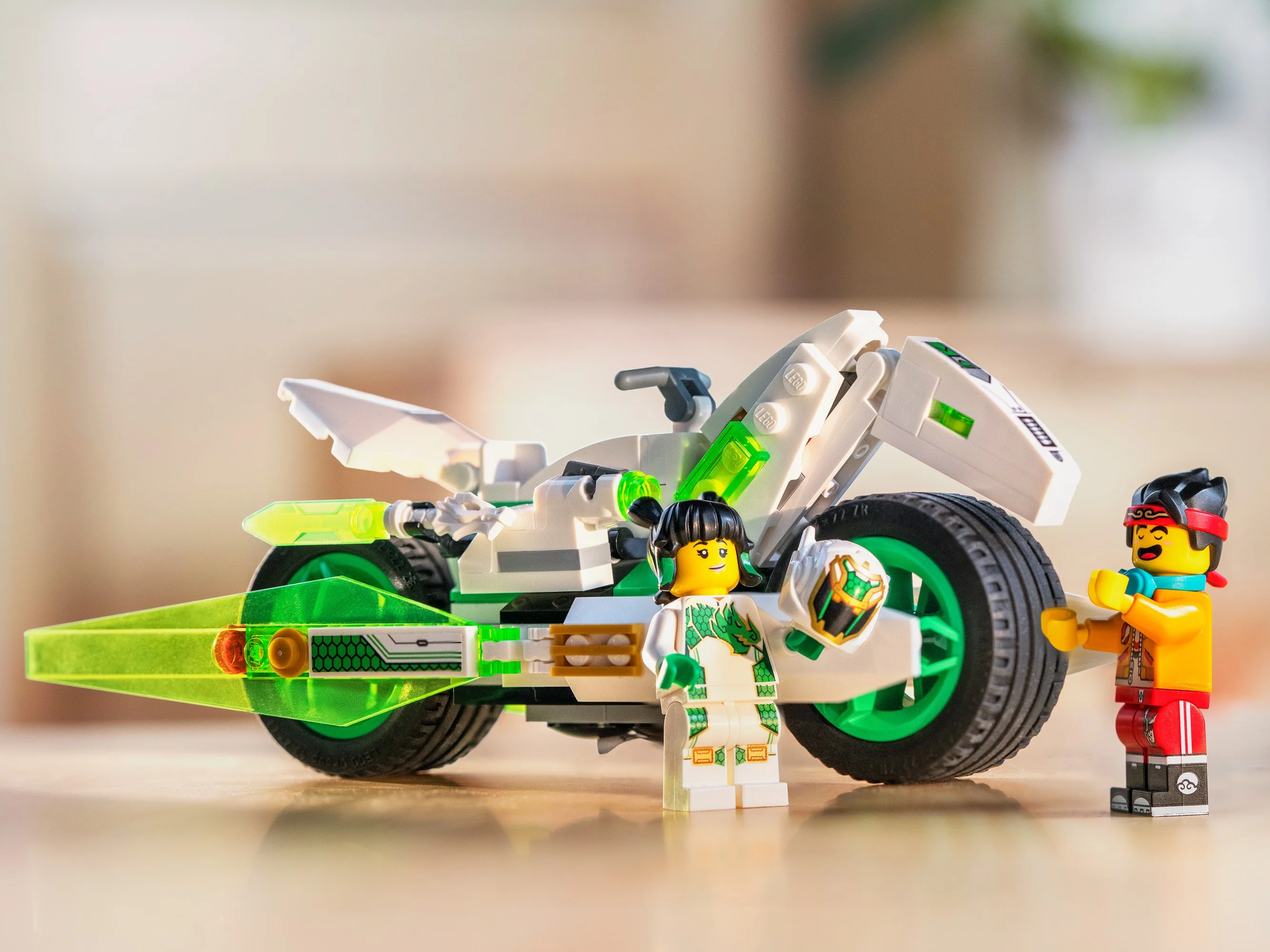 White Dragon Horse Bike - Image 11