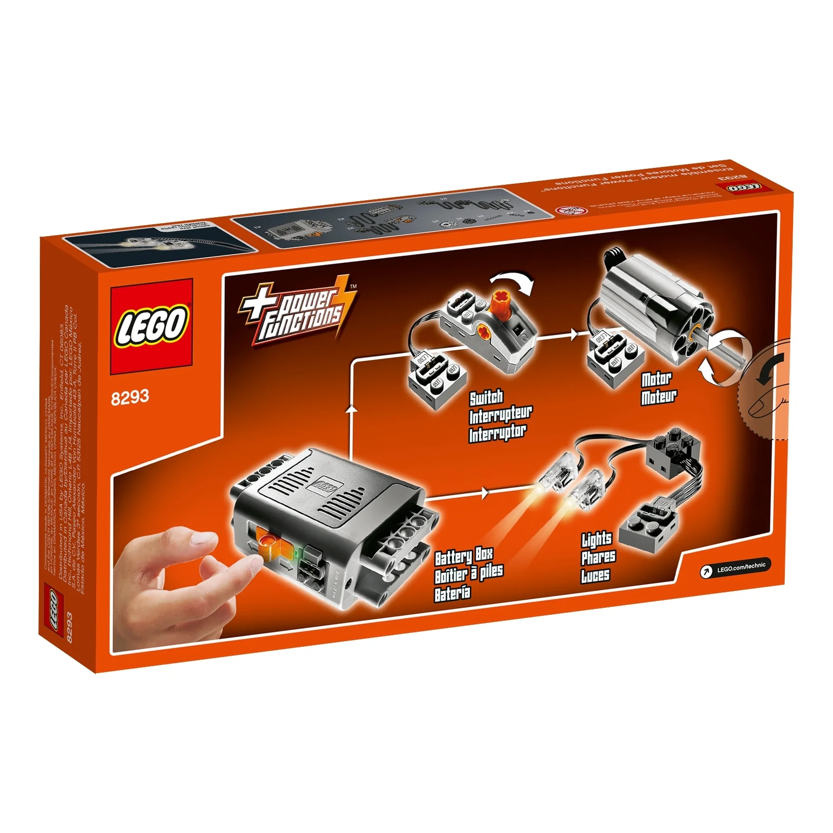 LEGO® Power Functions Motor Set - Image 2
