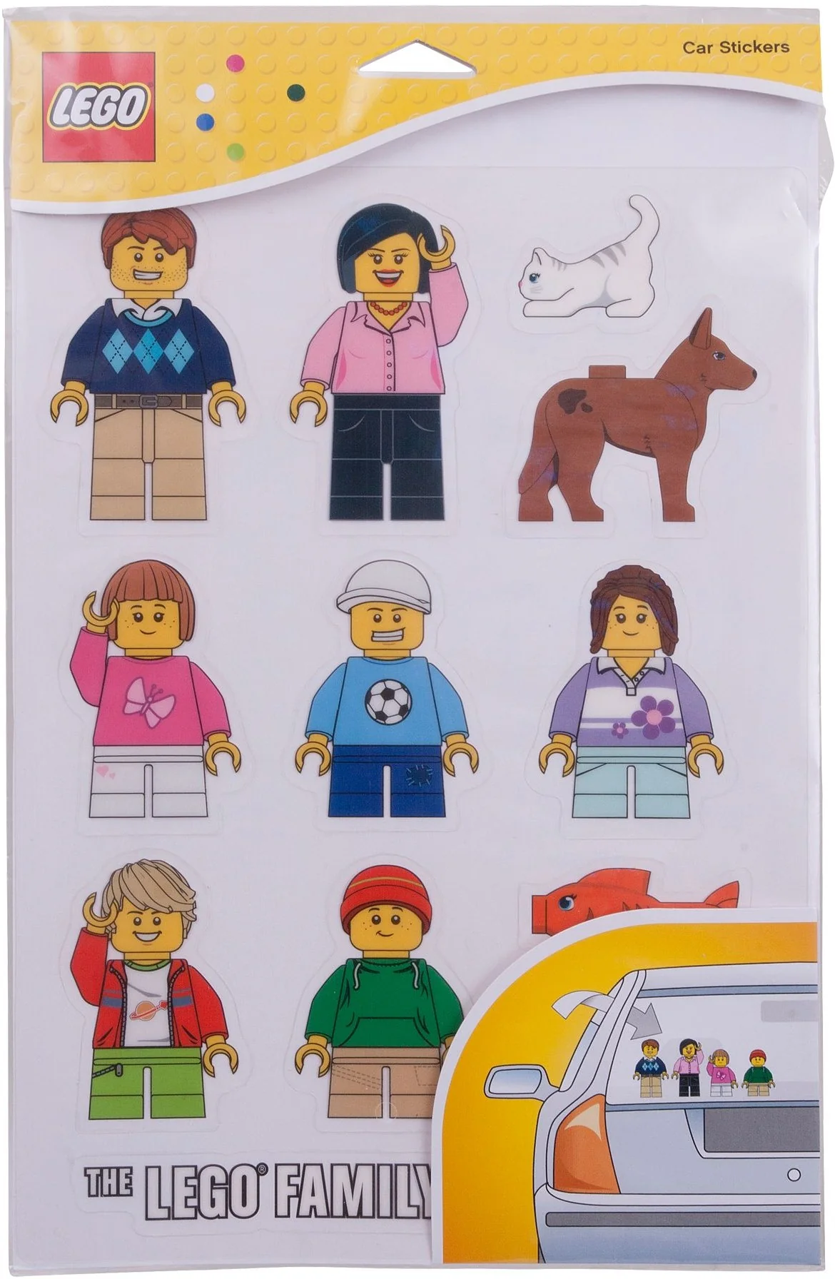 LEGO Family Car Stickers - Image 2
