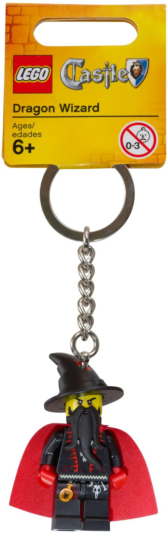 Castle Dragon Wizard Key Chain - Image 2