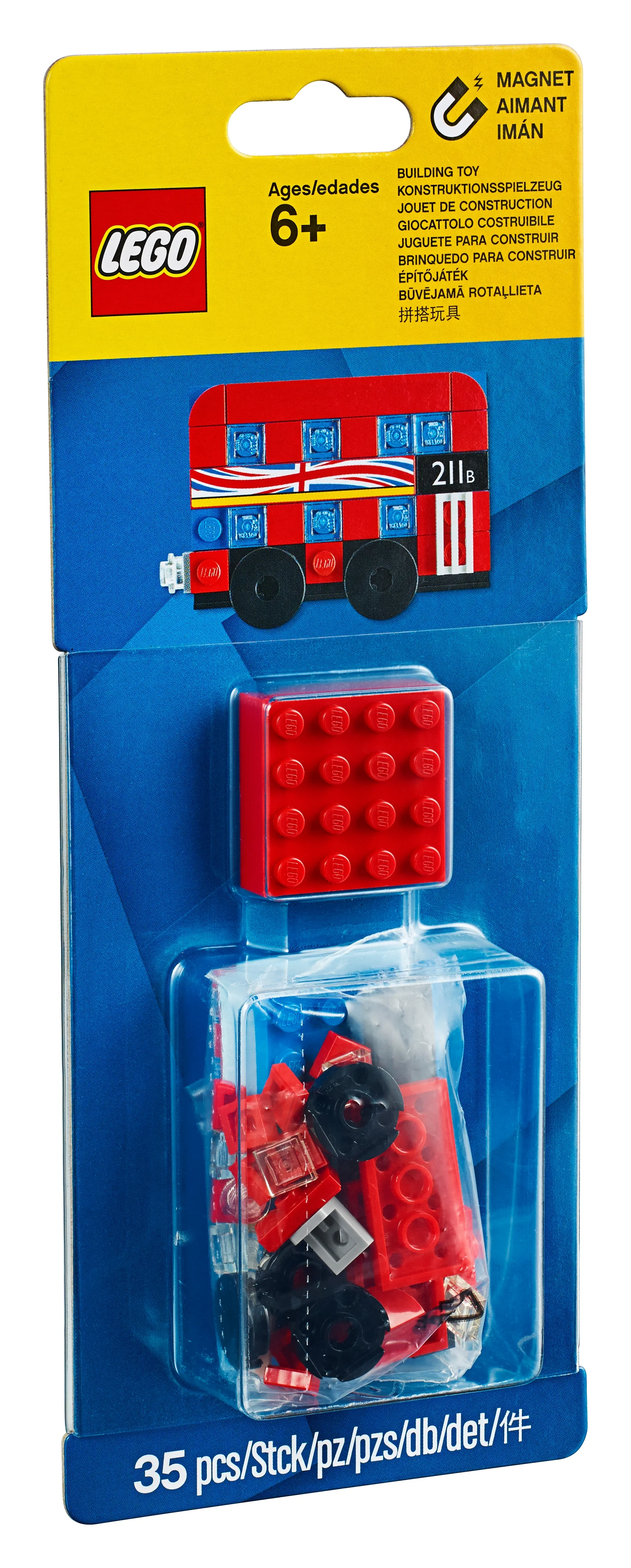 London Bus Magnet - Image 2