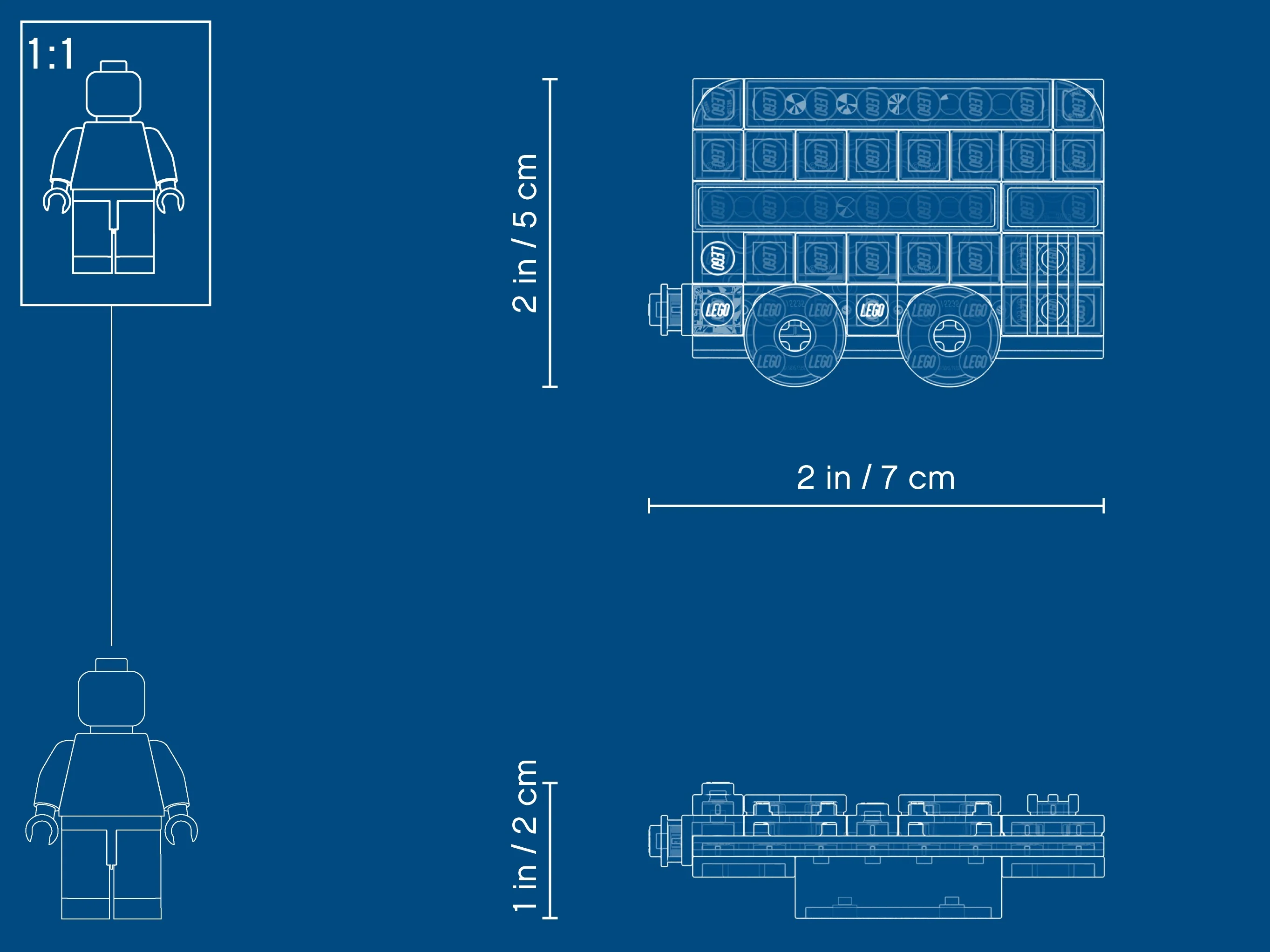 London Bus Magnet - Image 5